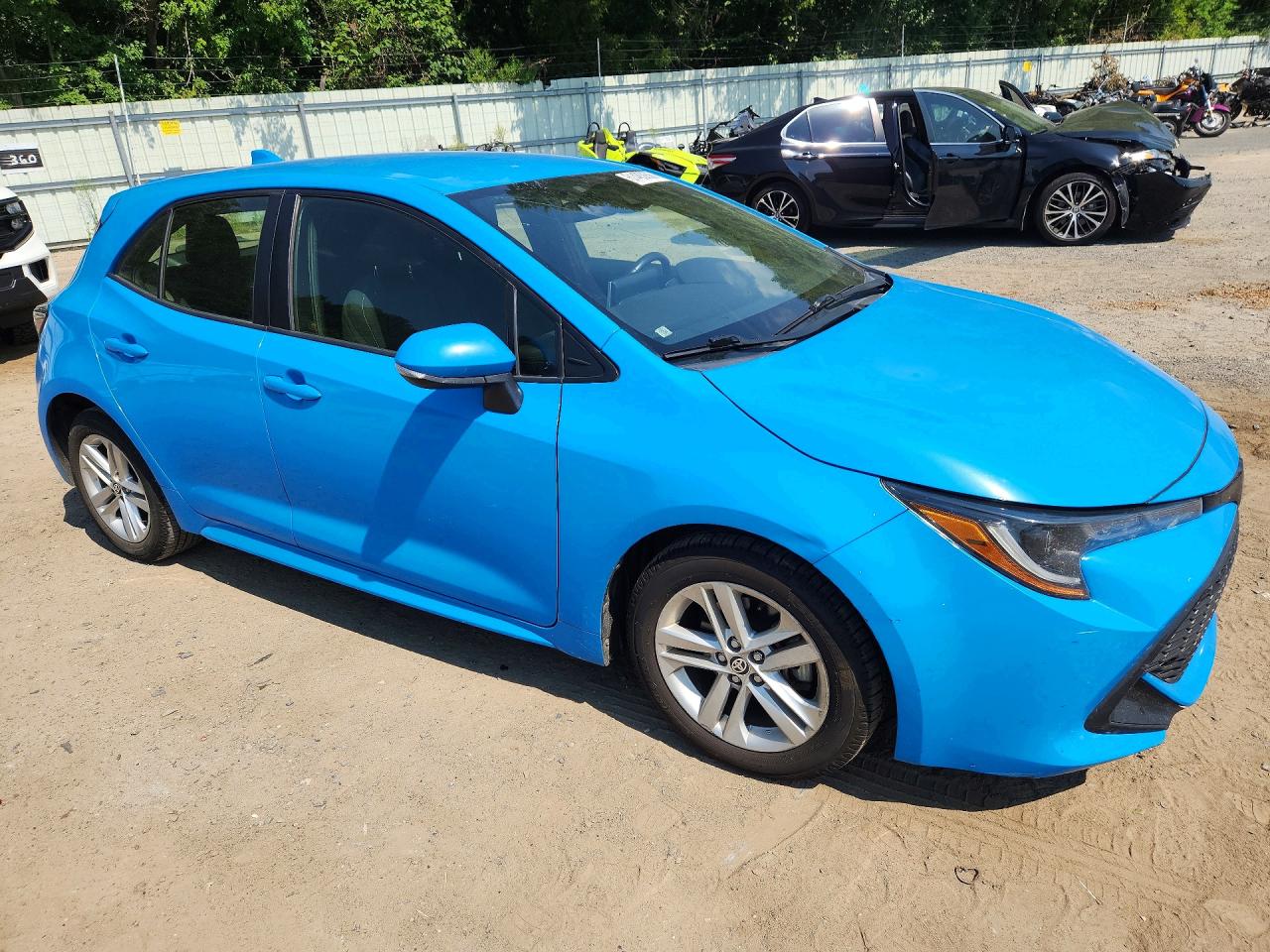 JTNK4RBE2K3066086 · 2019 TOYOTA COROLLA HATCHBACK · 4/12