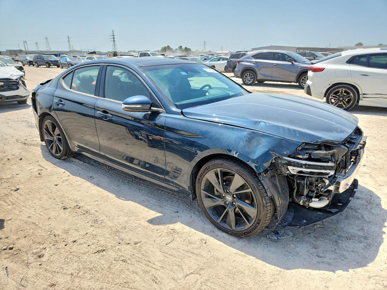 KMTG34TA3PU112443 · 2023 GENESIS G70 · 4/13