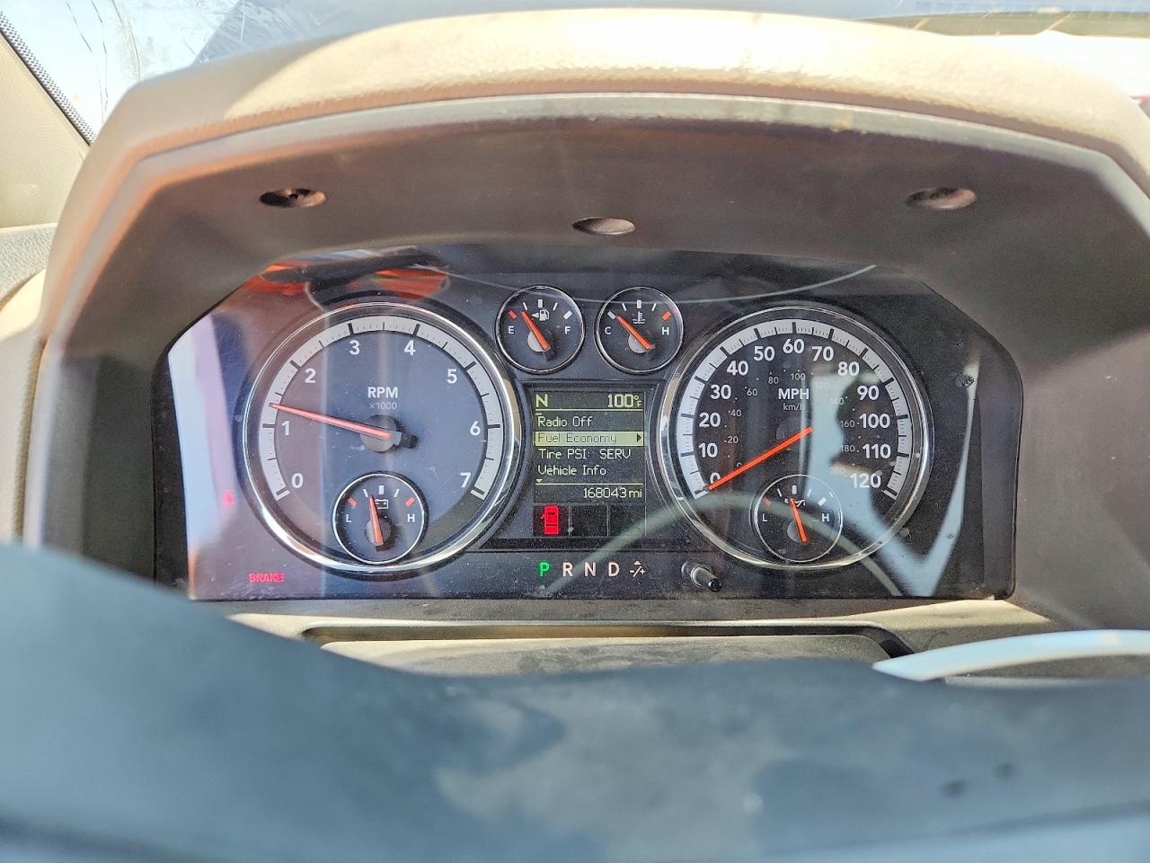 1C6RD6LT5CS160055 · 2012 DODGE RAM 1500 · 9/12