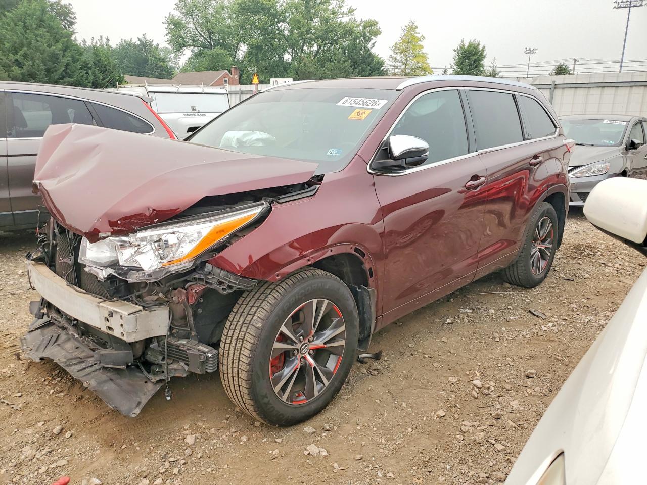 5TDJKRFH6GS351664 · 2016 TOYOTA HIGHLANDER