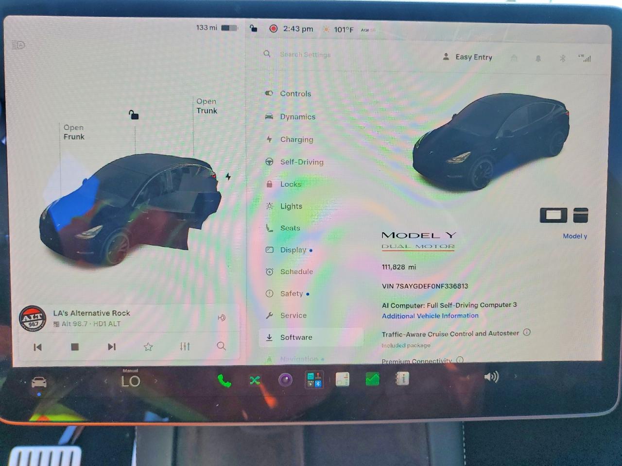 7SAYGDEF0NF336813 · 2022 TESLA MODEL Y · 9/13