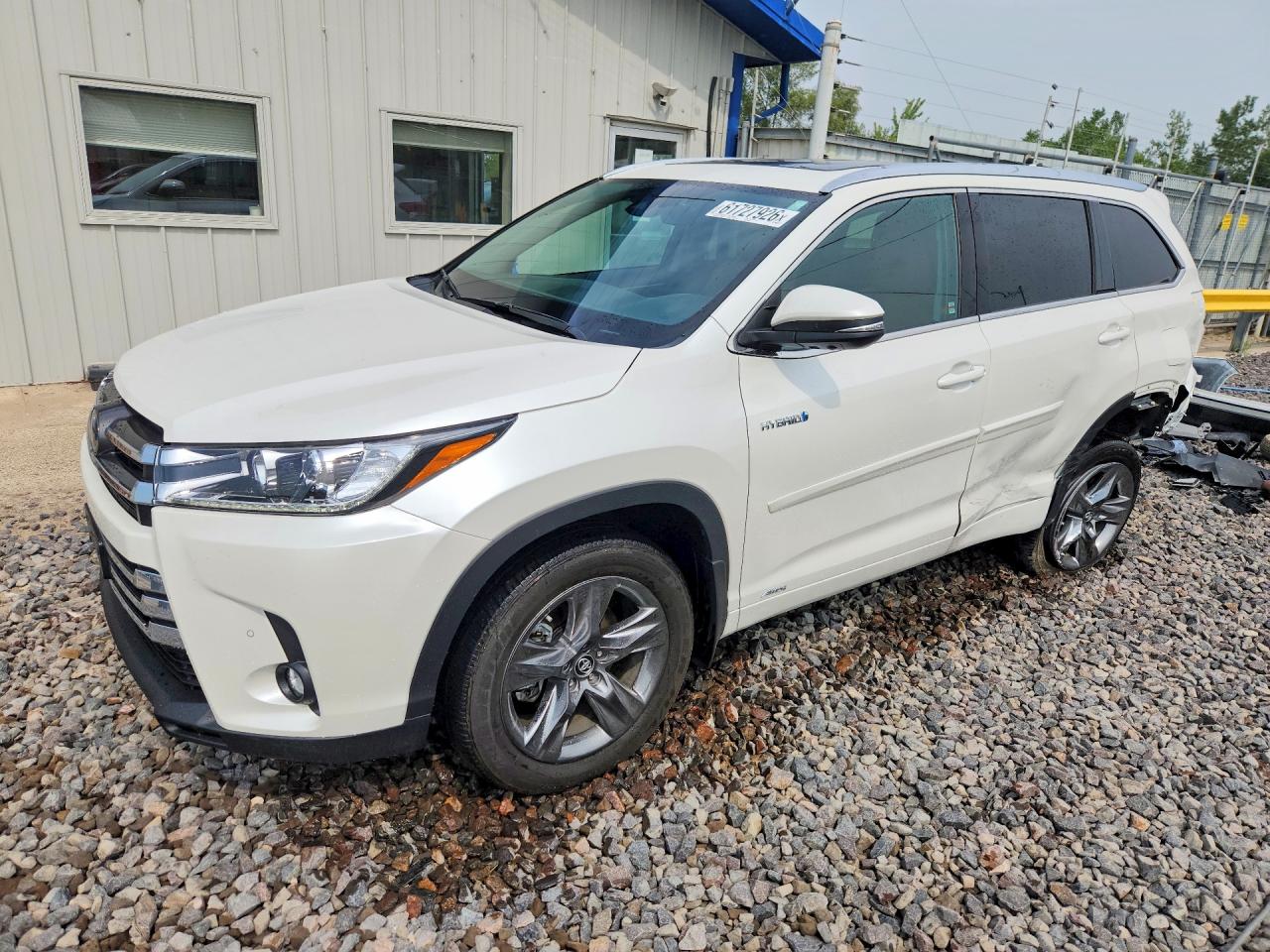 5TDDGRFH3KS058991 · 2019 TOYOTA HIGHLANDER HYBRID