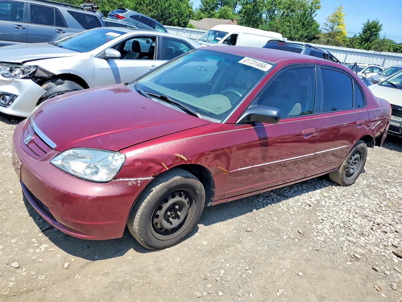 1HGES16543L010608 · 2003 HONDA CIVIC
