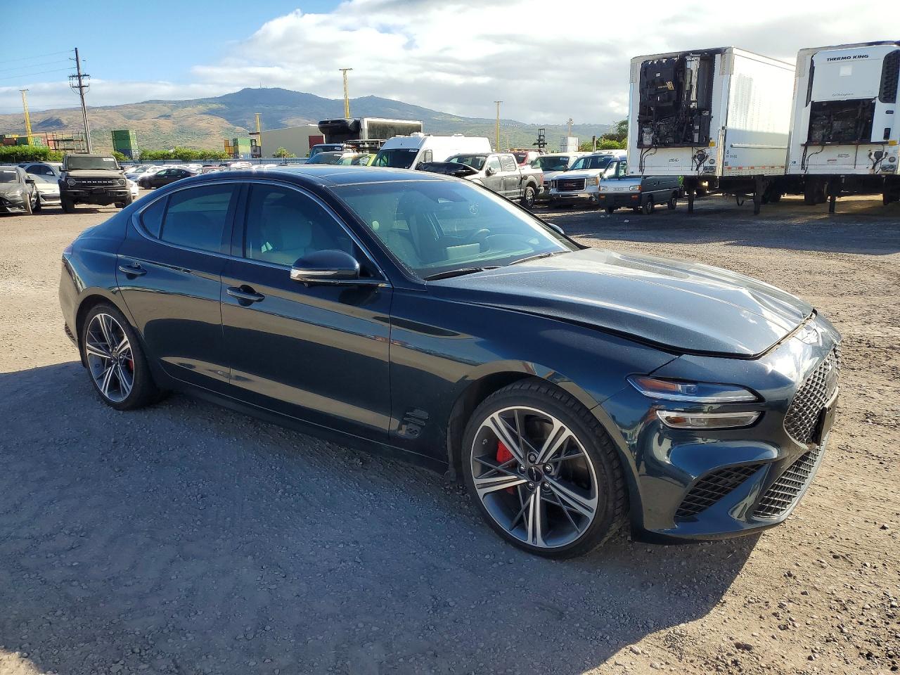 KMTG54SE7SU146621 · 2025 GENESIS G70 · 4/12