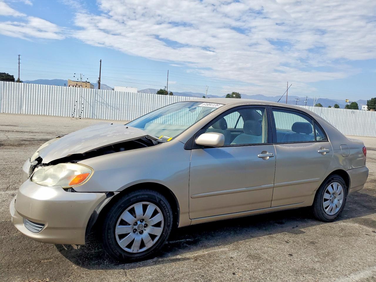 1NXBR32E54Z289606 · 2004 TOYOTA COROLLA