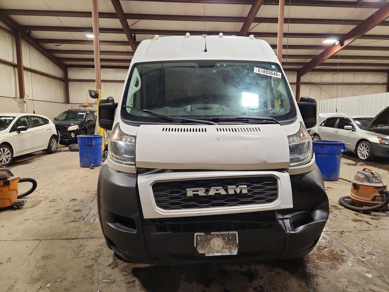 3C6TRVCG0KE523044 · 2019 RAM PROMASTER 2500 · 5/12