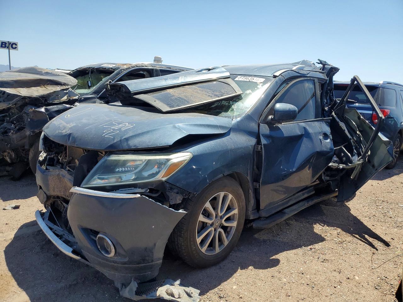 5N1AR2MN7DC681592 · 2013 NISSAN PATHFINDER