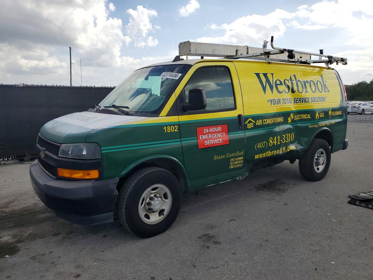 2018 CHEVROLET EXPRESS G2500