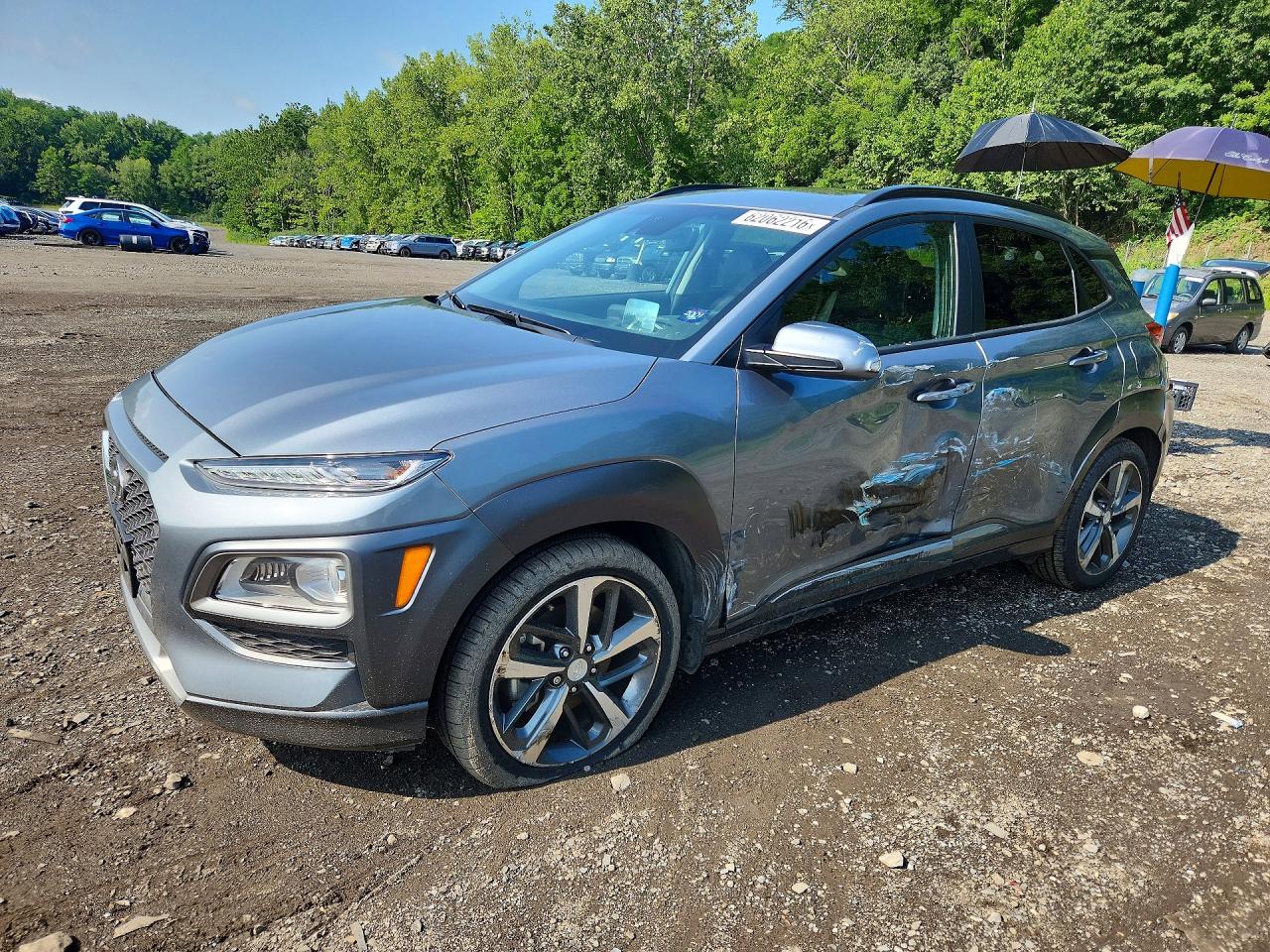 KM8K5CA59MU611189 · 2021 HYUNDAI KONA