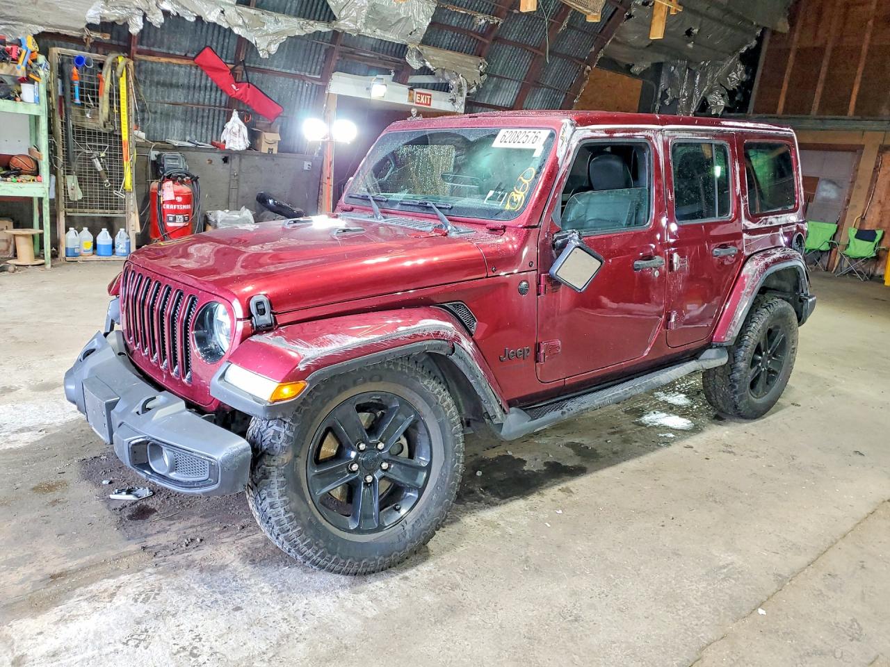 1C4HJXEG3NW105327 · 2022 JEEP WRANGLER UNLIMITED