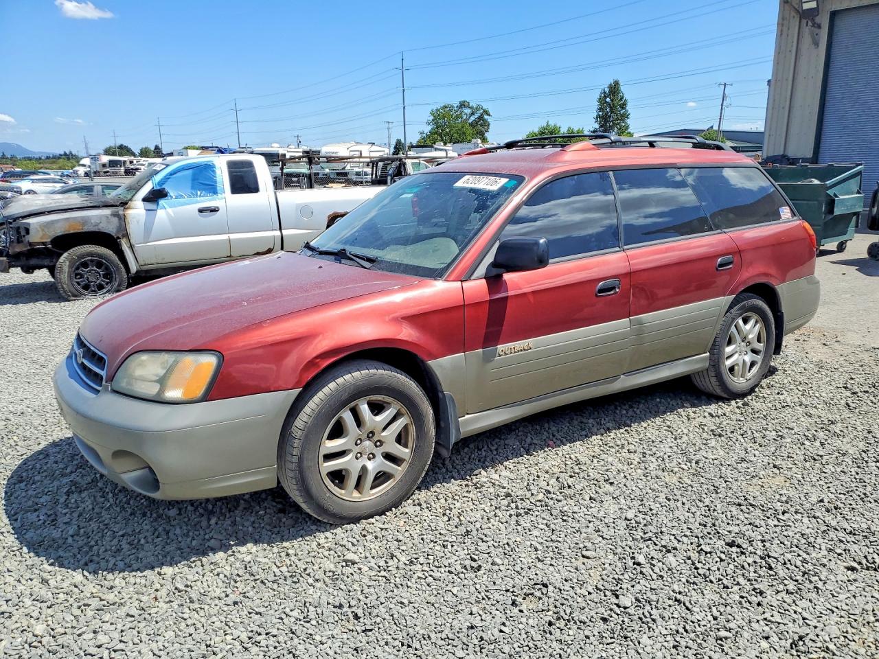 4S3BH675827645396 · 2002 SUBARU LEGACY