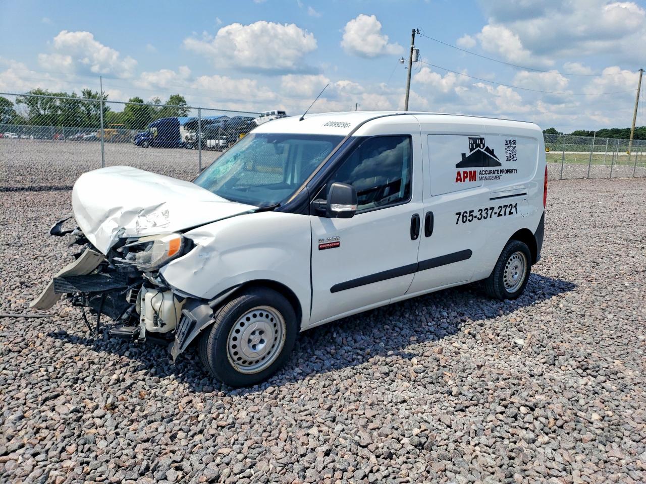 ZFBERFAB6H6E25607 · 2017 RAM PROMASTER CITY