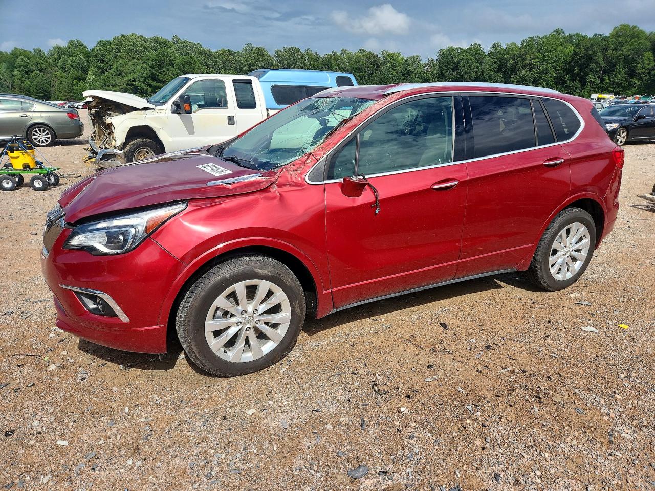 LRBFX1SA1JD007758 · 2018 BUICK ENVISION