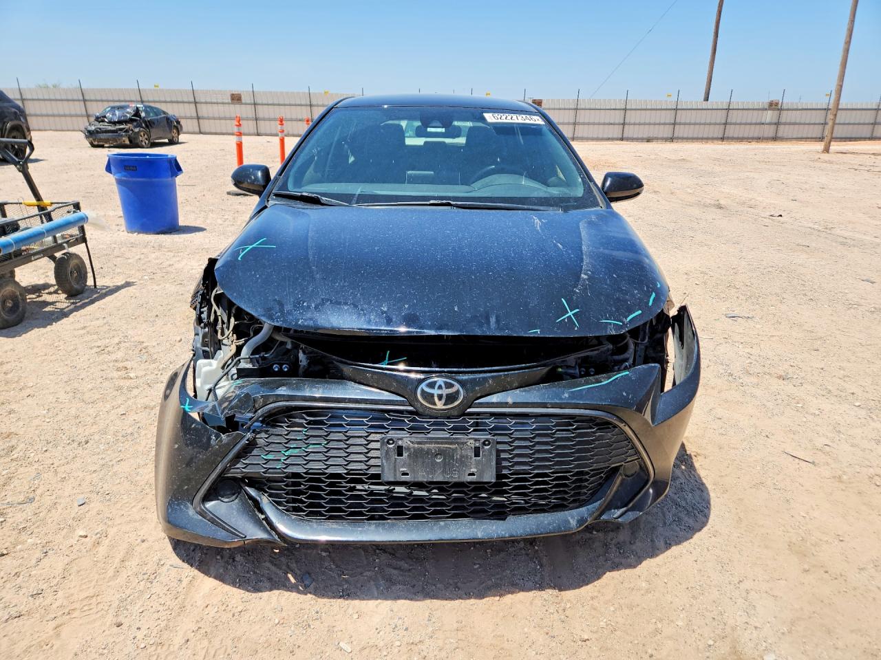 JTNK4RBE1K3017820 · 2019 TOYOTA COROLLA HATCHBACK · 5/12
