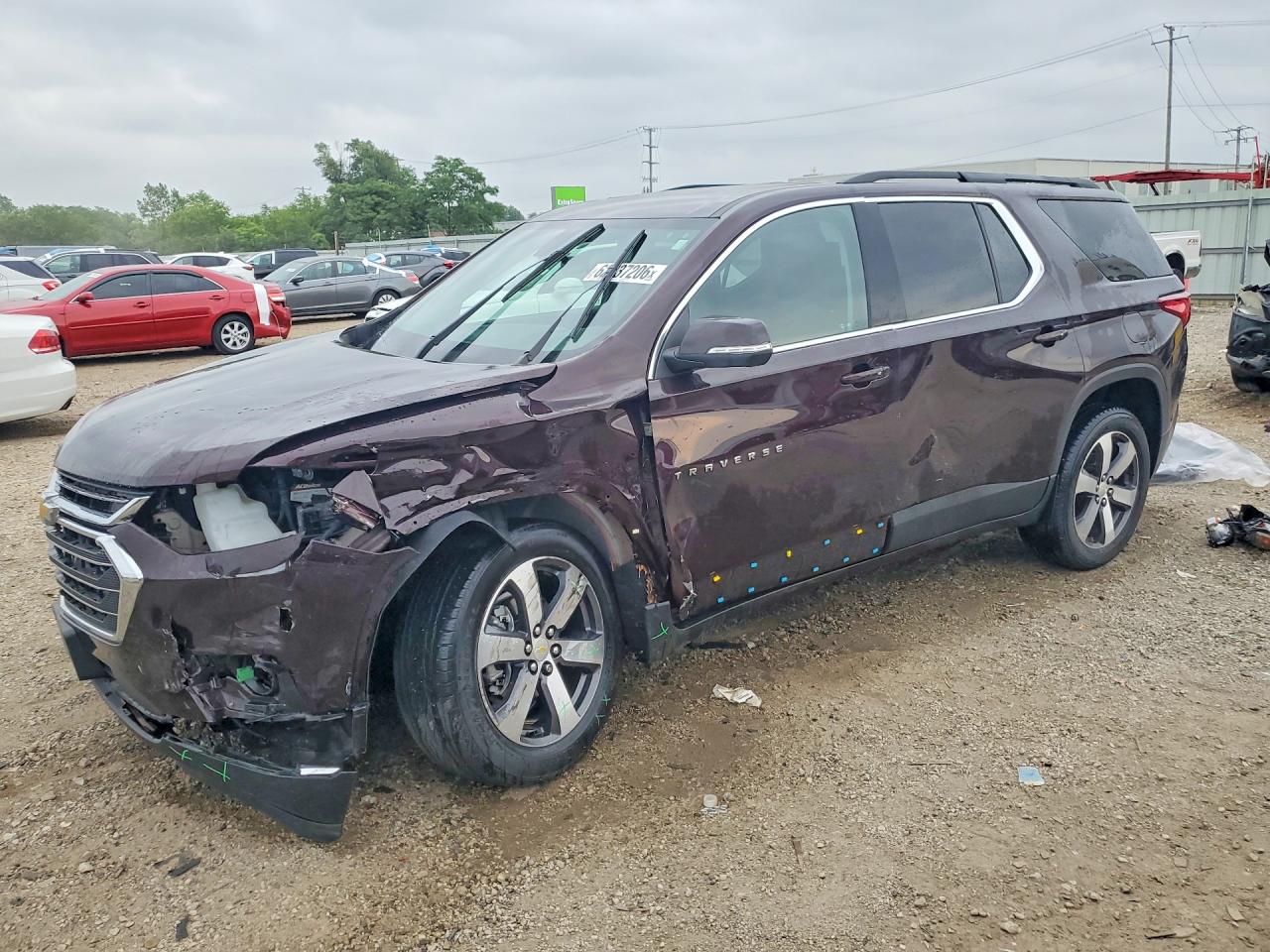 1GNEVHKW9MJ255342 · 2021 CHEVROLET TRAVERSE