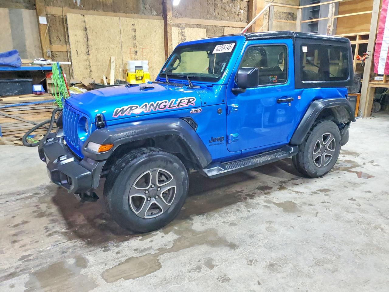 1C4GJXAG5NW165787 · 2022 JEEP WRANGLER