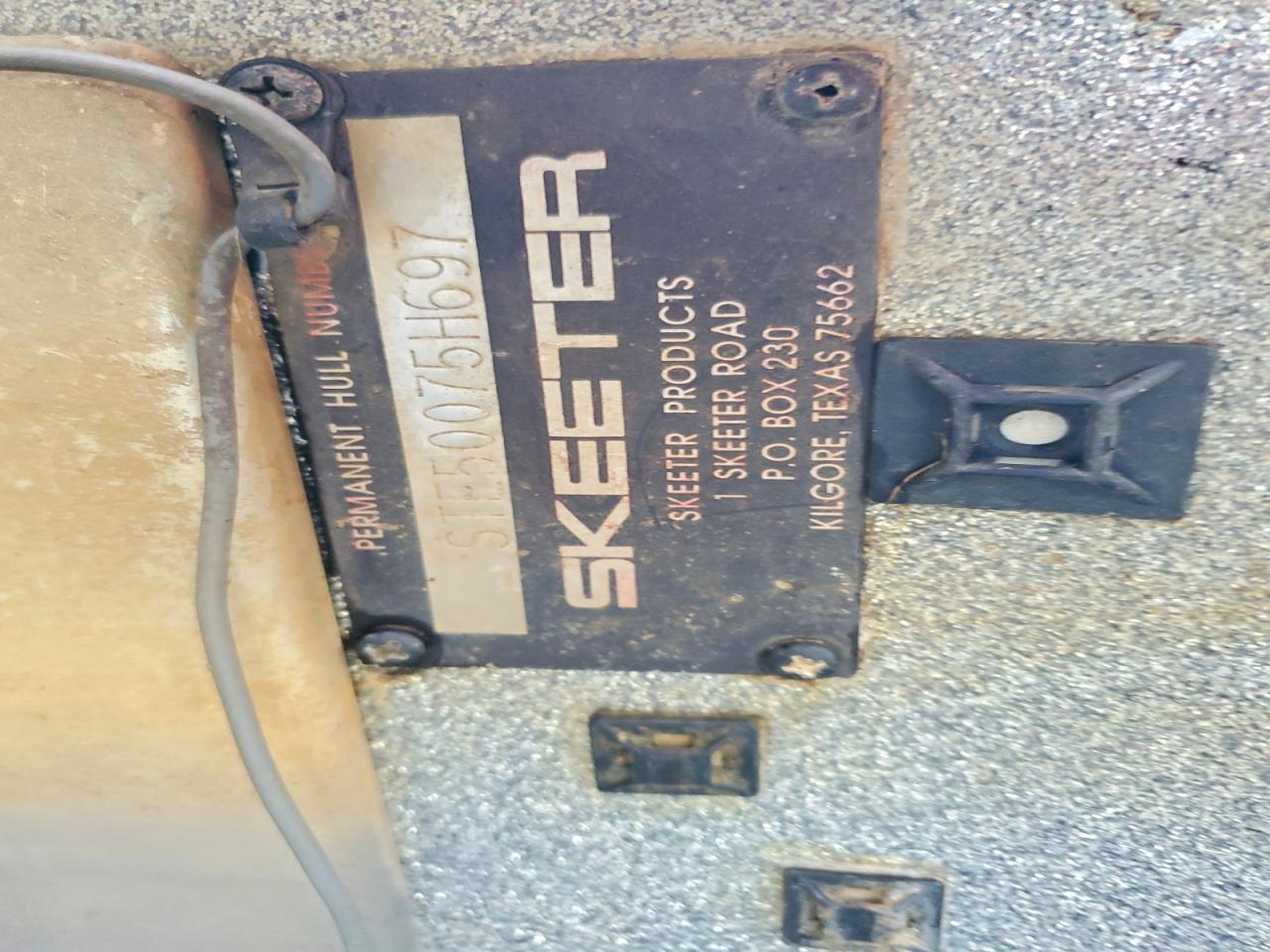 STE50075H697 · 1997 SKEETER BOAT · 10/10
