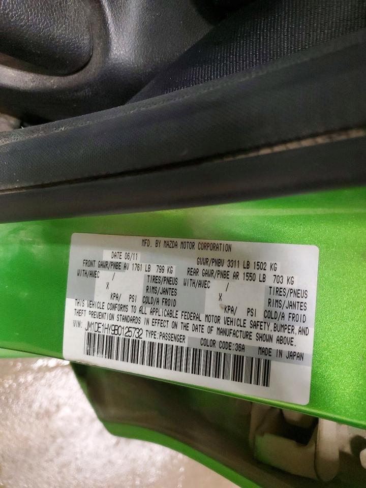 JM1DE1HY9B0125732 · 2011 MAZDA MAZDA2 · 12/12