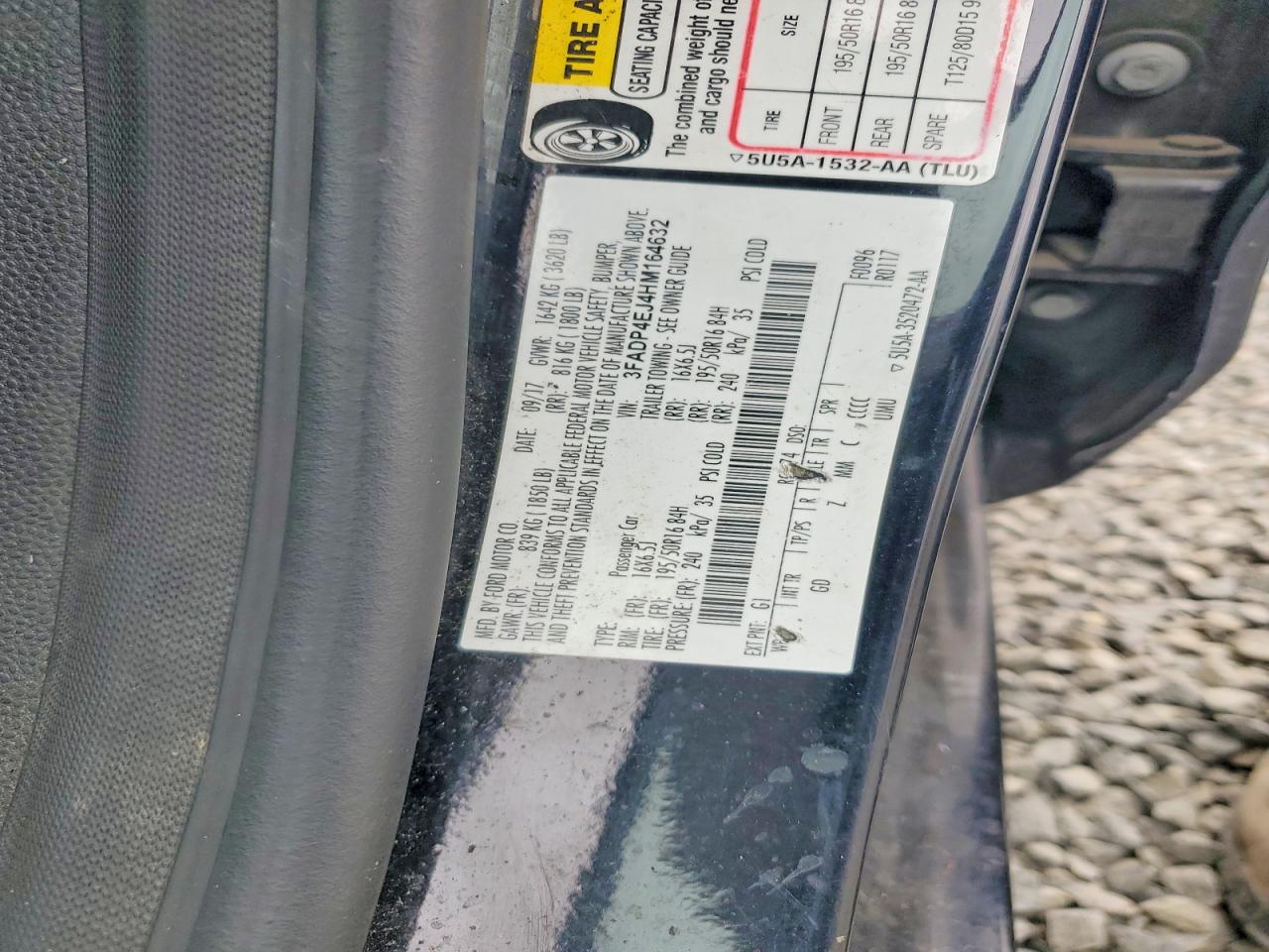 3FADP4EJ4HM164632 · 2017 FORD FIESTA · 12/12