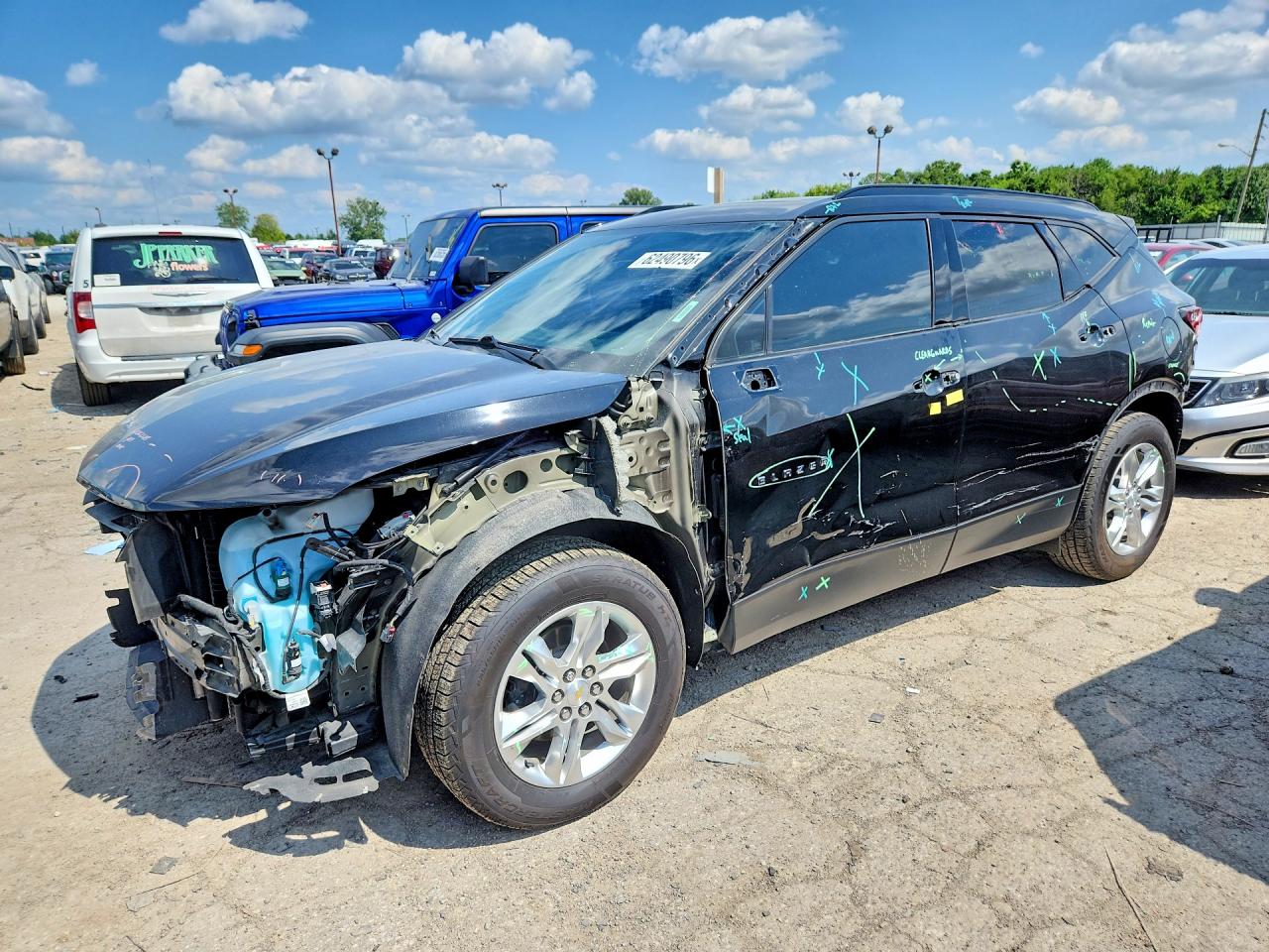 3GNKBJRSXMS549692 · 2021 CHEVROLET BLAZER