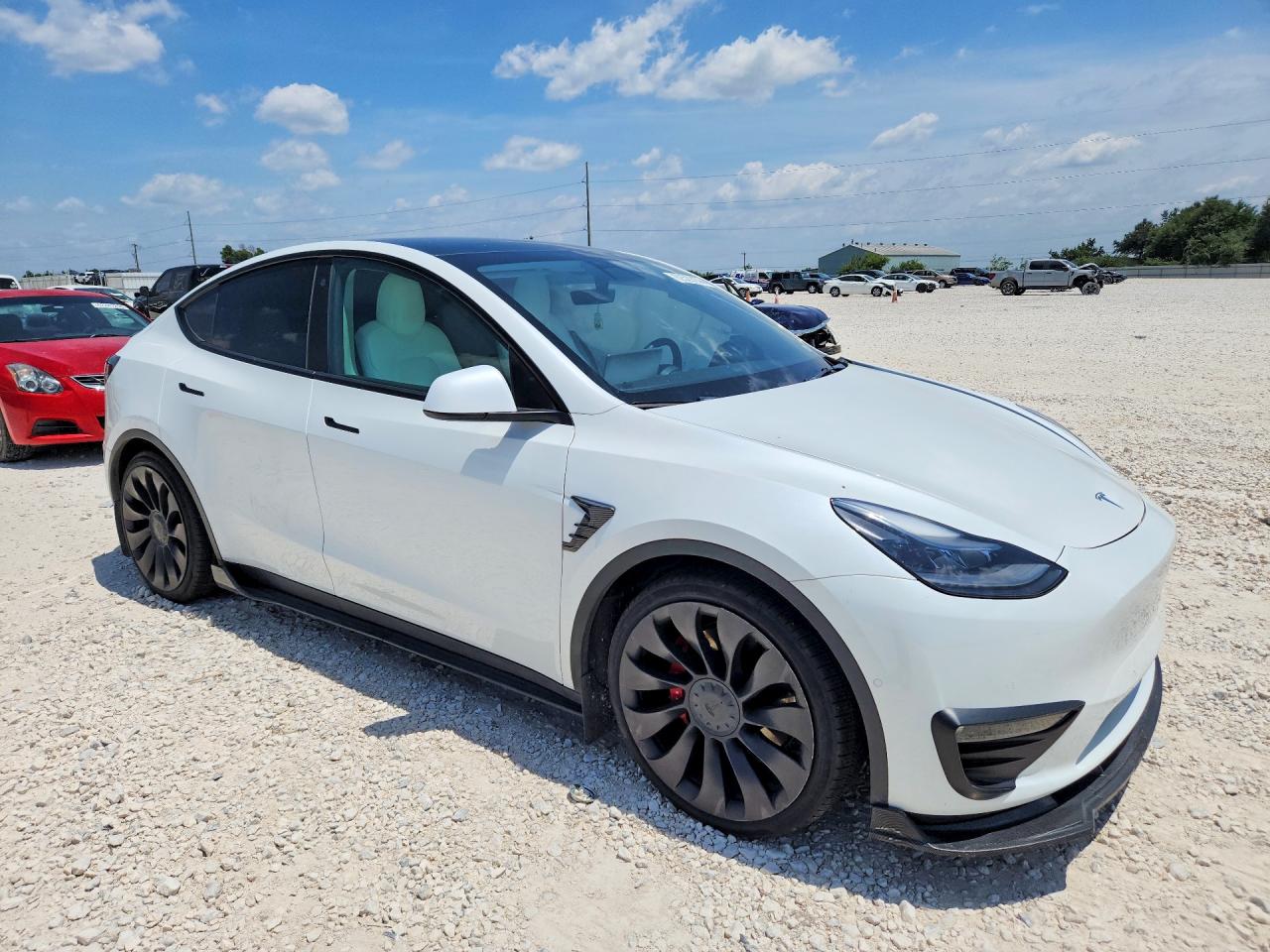7SAYGDEF4NF315513 · 2022 TESLA MODEL Y · 4/12