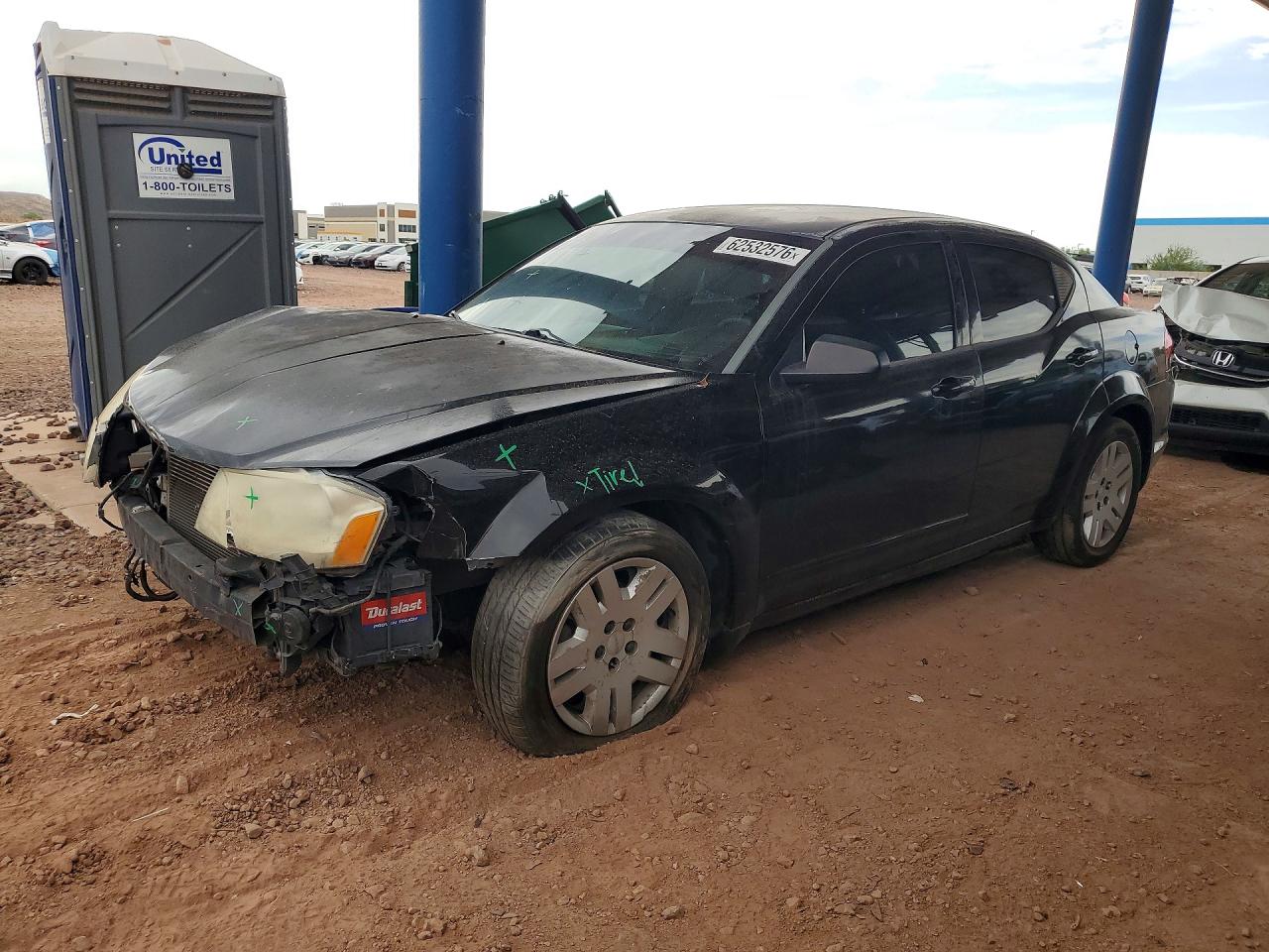1C3CDZAB3CN259180 · 2012 DODGE AVENGER