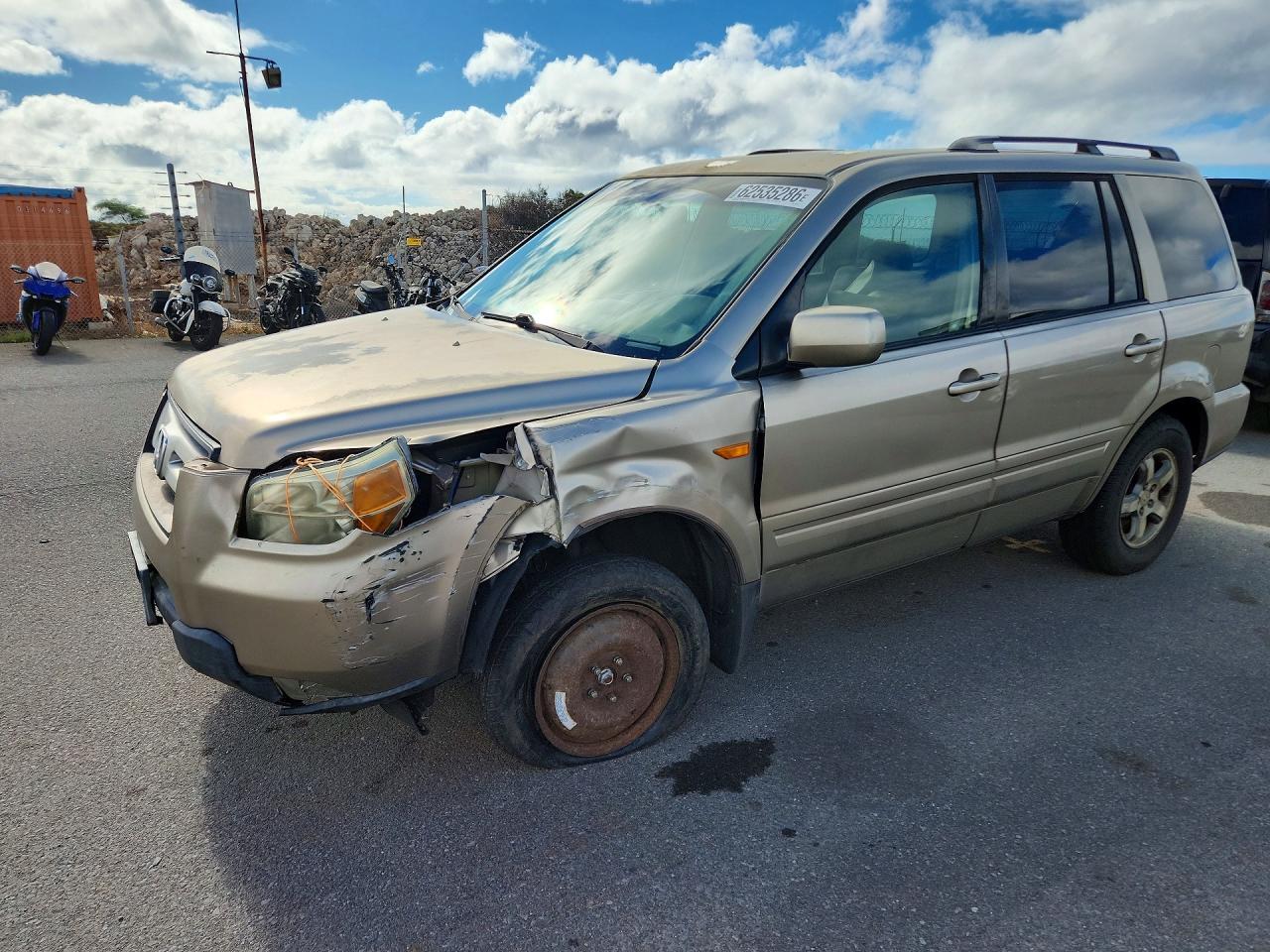 5FNYF28437B008884 · 2007 HONDA PILOT