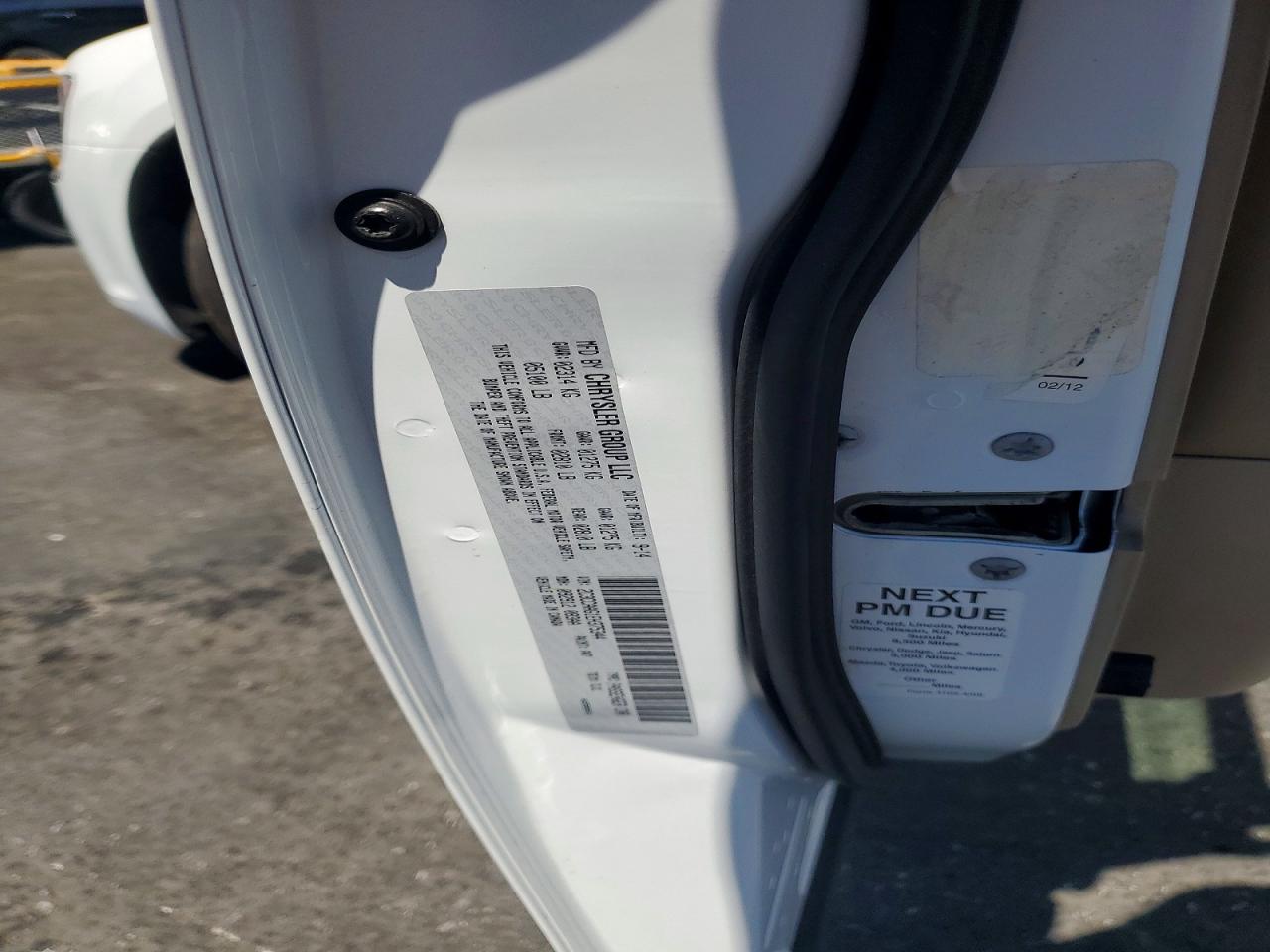 2C3CCAAG1EH375344 · 2014 CHRYSLER 300 · 12/12