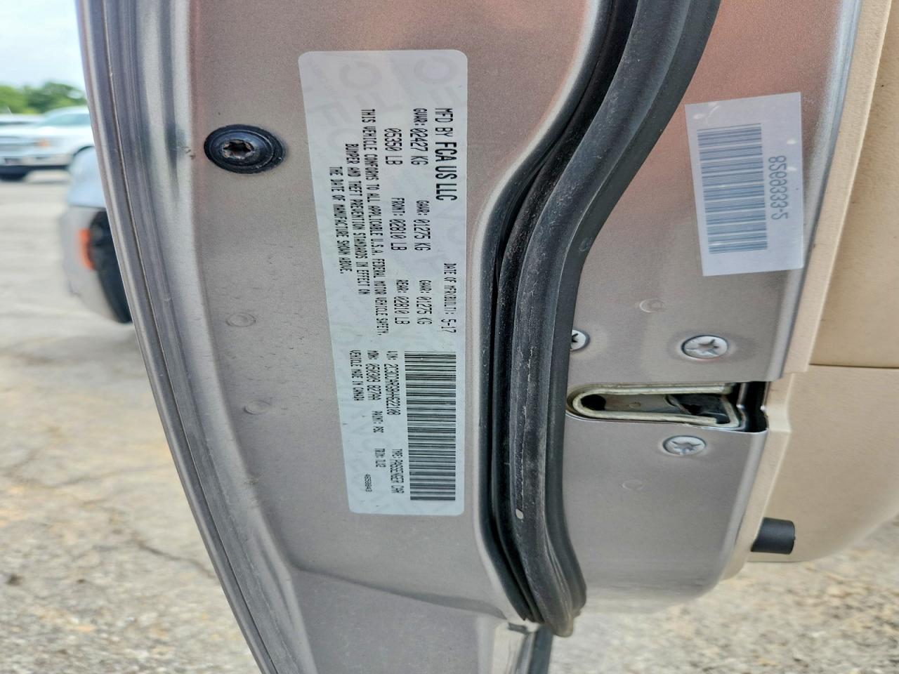 2C3CCARG8HH622108 · 2017 CHRYSLER 300 · 12/12