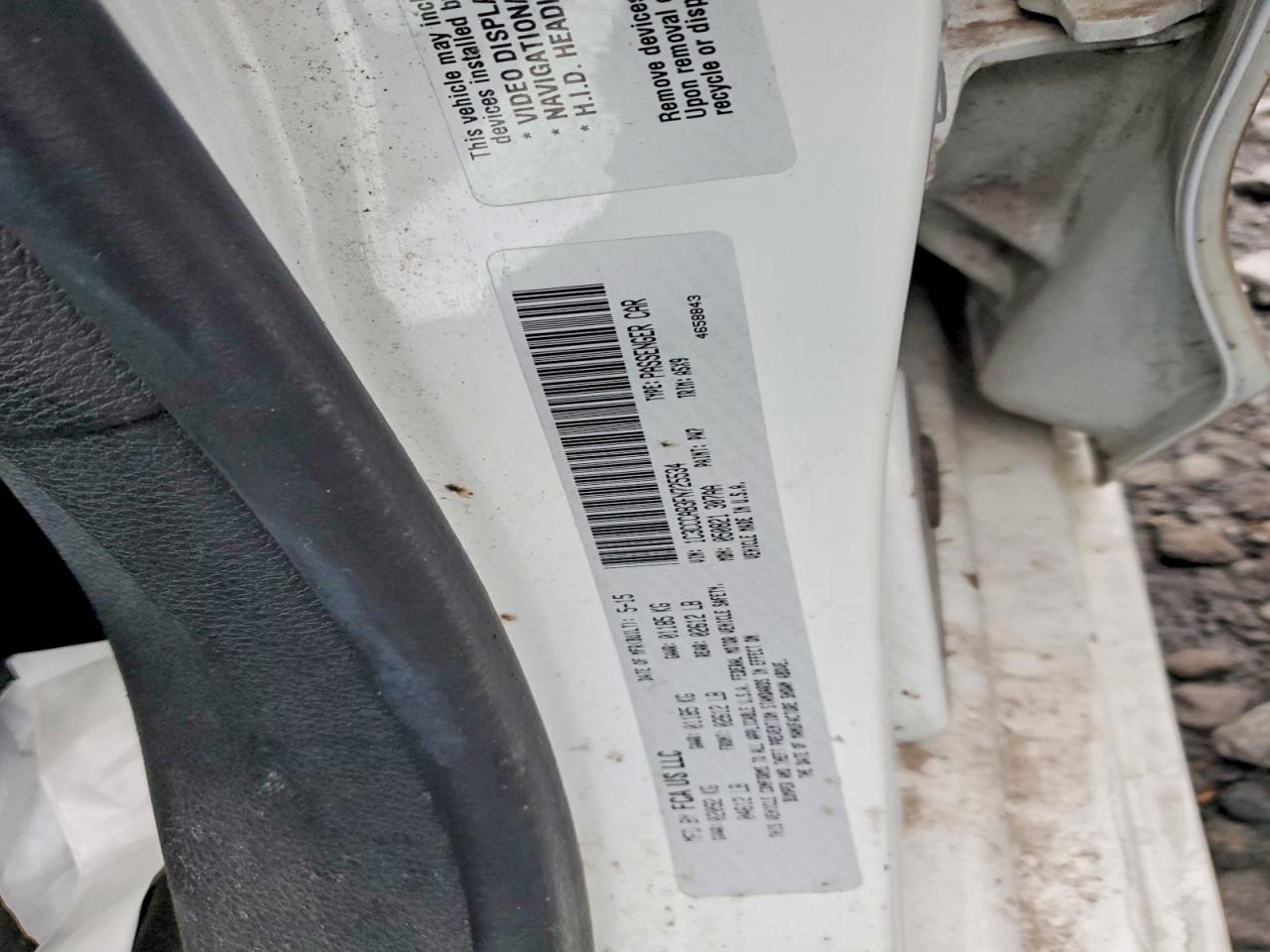 1C3CCCAB3FN725534 · 2015 CHRYSLER 200 · 12/12