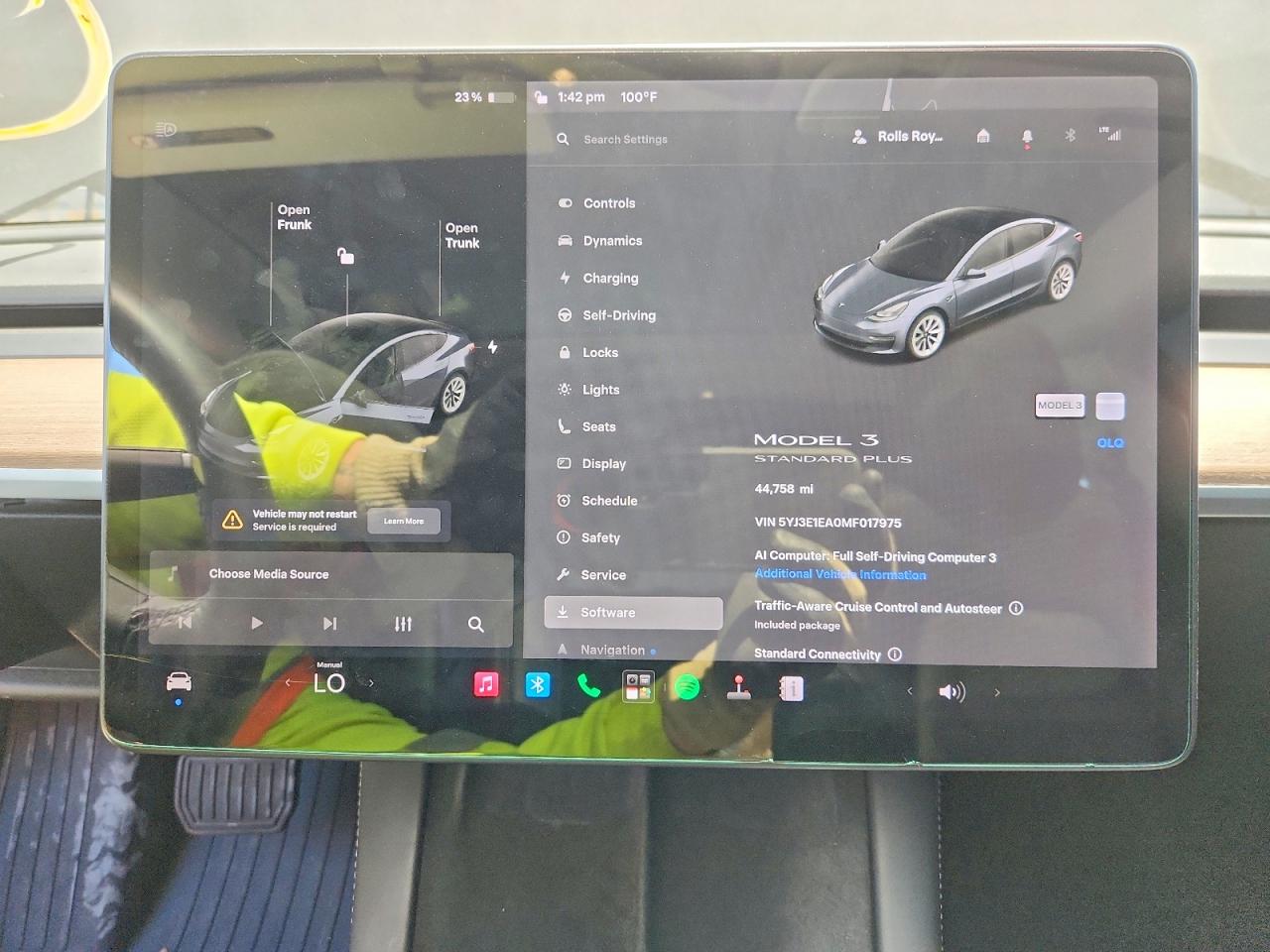 5YJ3E1EA0MF017975 · 2021 TESLA MODEL 3 · 9/12