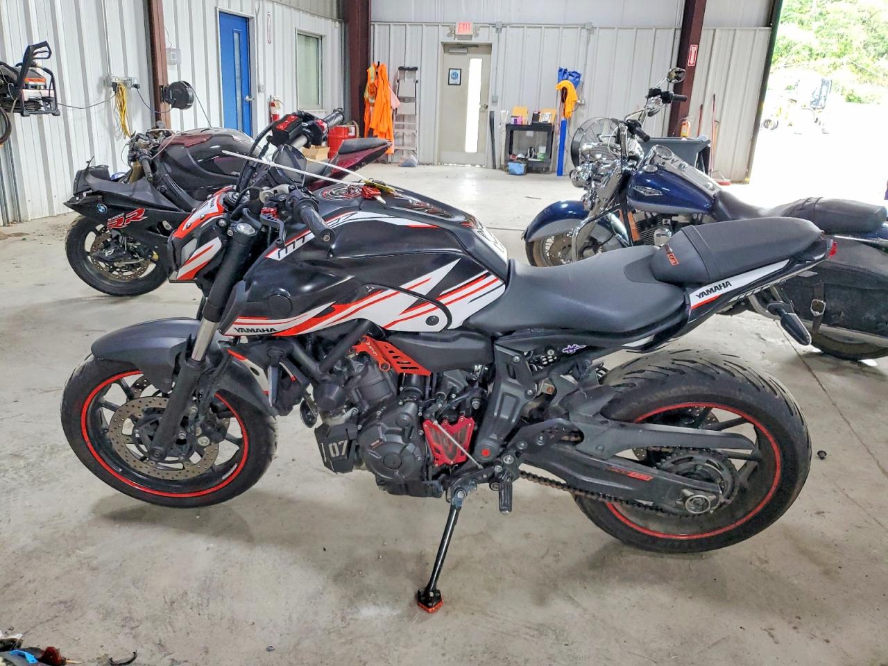 JYARM32E4NA005947 · 2022 YAMAHA MT07 · 3/9