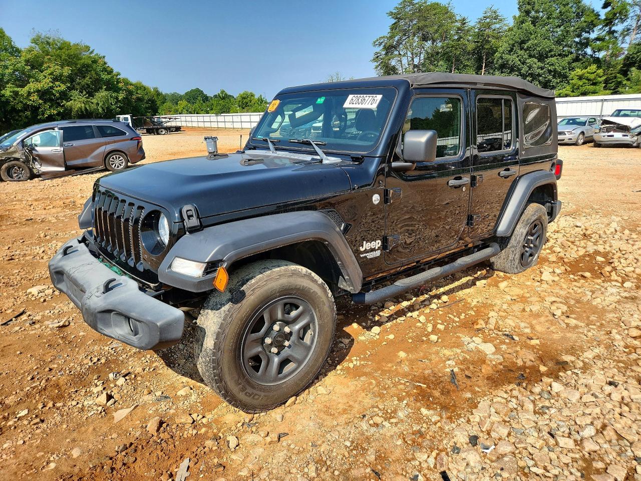 1C4HJXDG9KW637100 · 2019 JEEP WRANGLER UNLIMITED