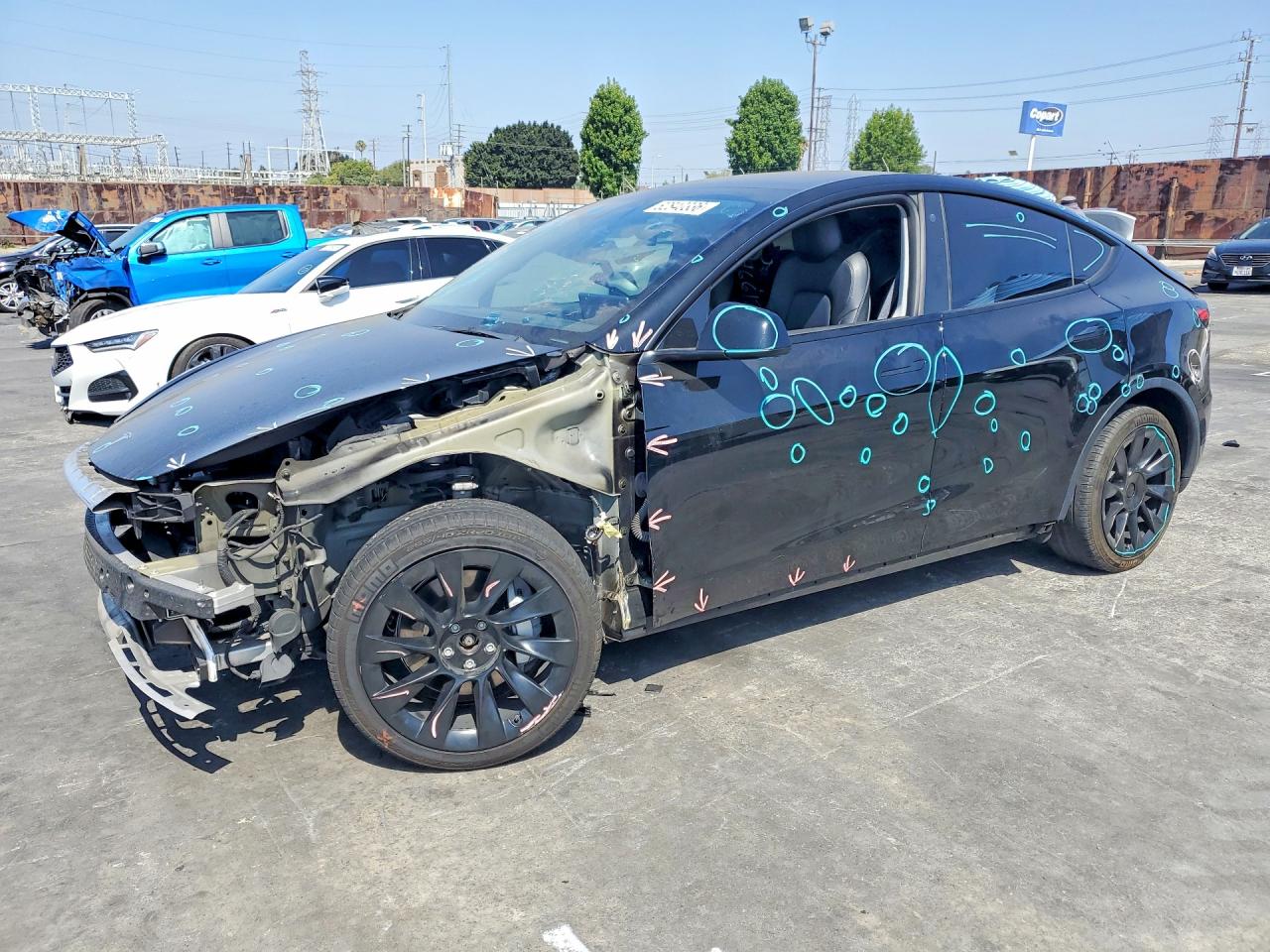 7SAYGDEE2NF351420 · 2022 TESLA MODEL Y