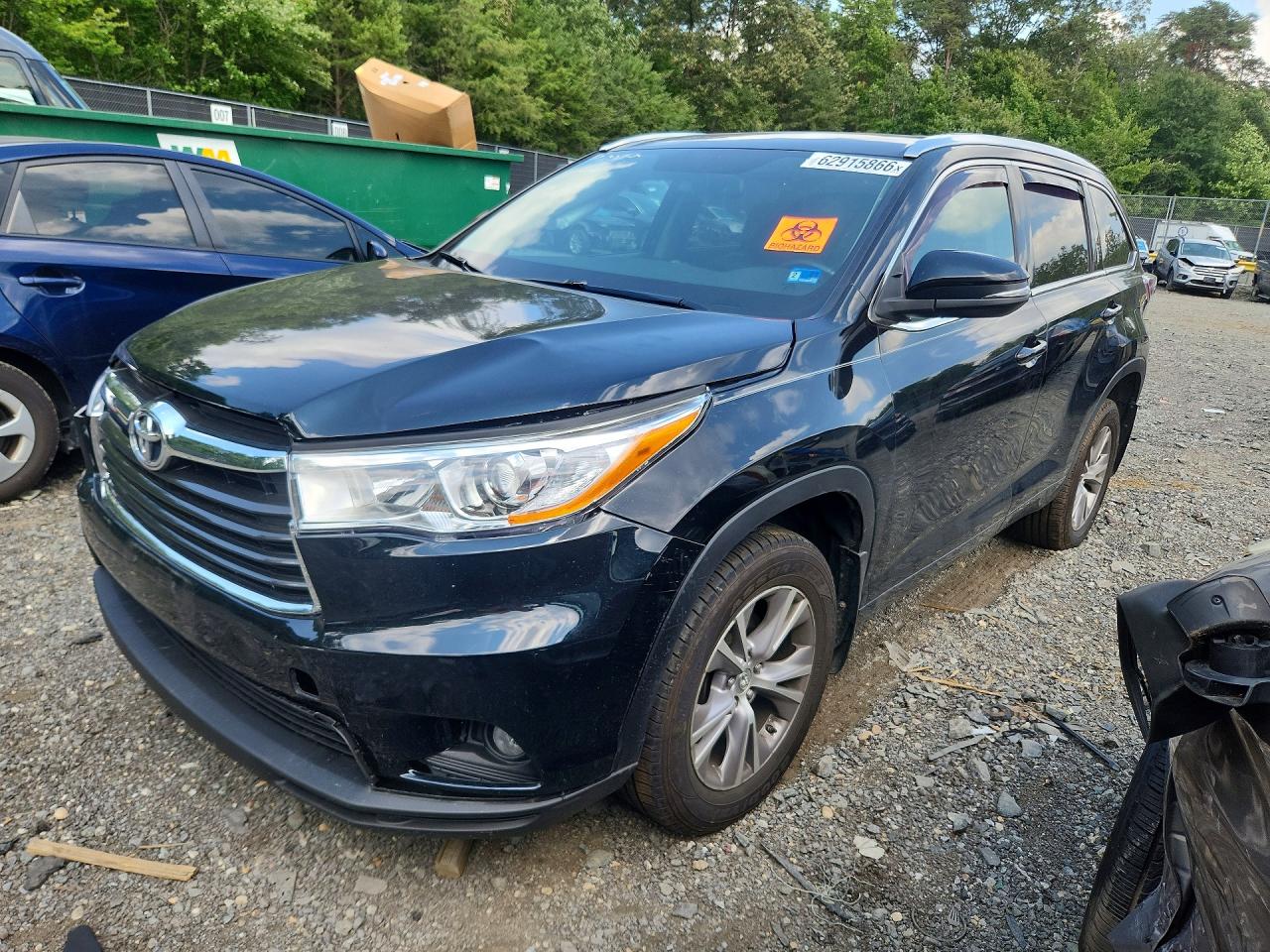 5TDJKRFH2FS219046 · 2015 TOYOTA HIGHLANDER