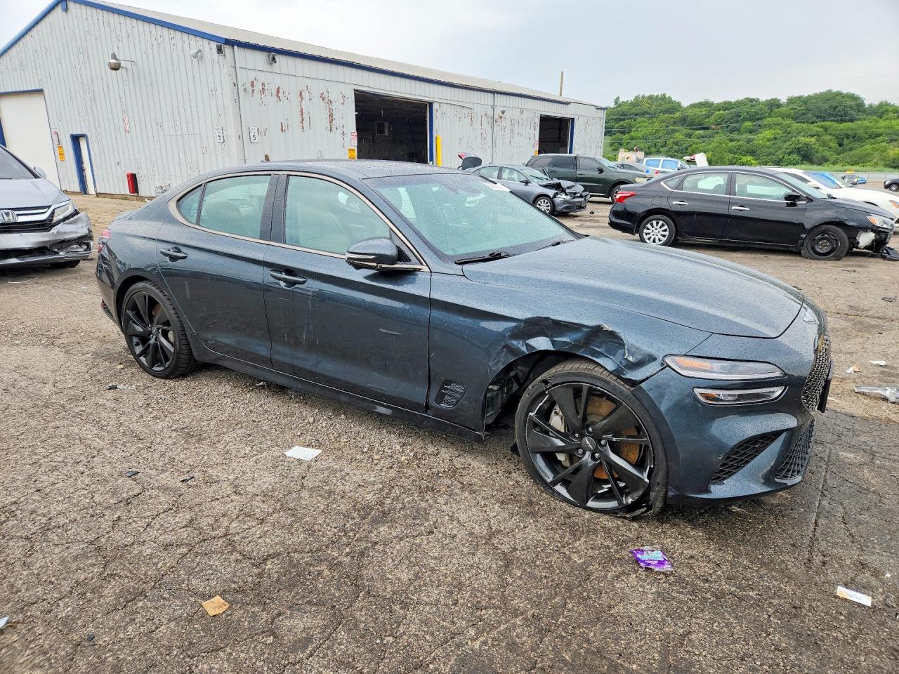 KMTG54TE1PU114298 · 2023 GENESIS G70 · 4/12