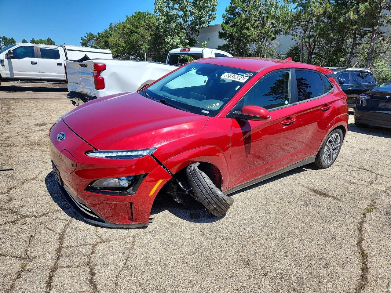 KM8K23AG5PU191834 · 2023 HYUNDAI KONA
