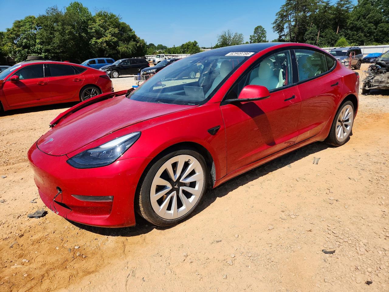 5YJ3E1EB2NF179794 · 2022 TESLA MODEL 3
