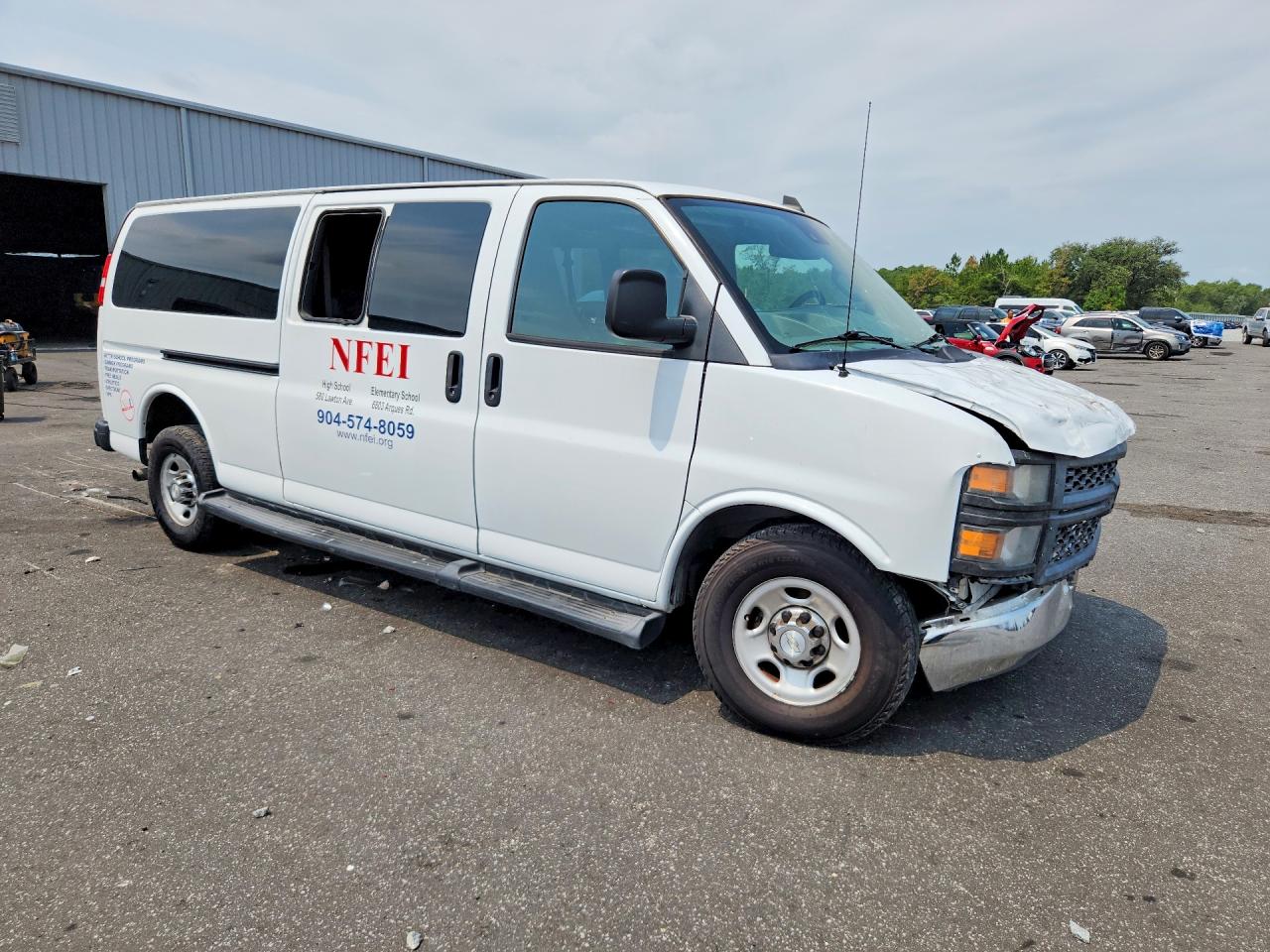 1GAZGPFP1M1225004 · 2021 CHEVROLET EXPRESS G3500 · 4/13