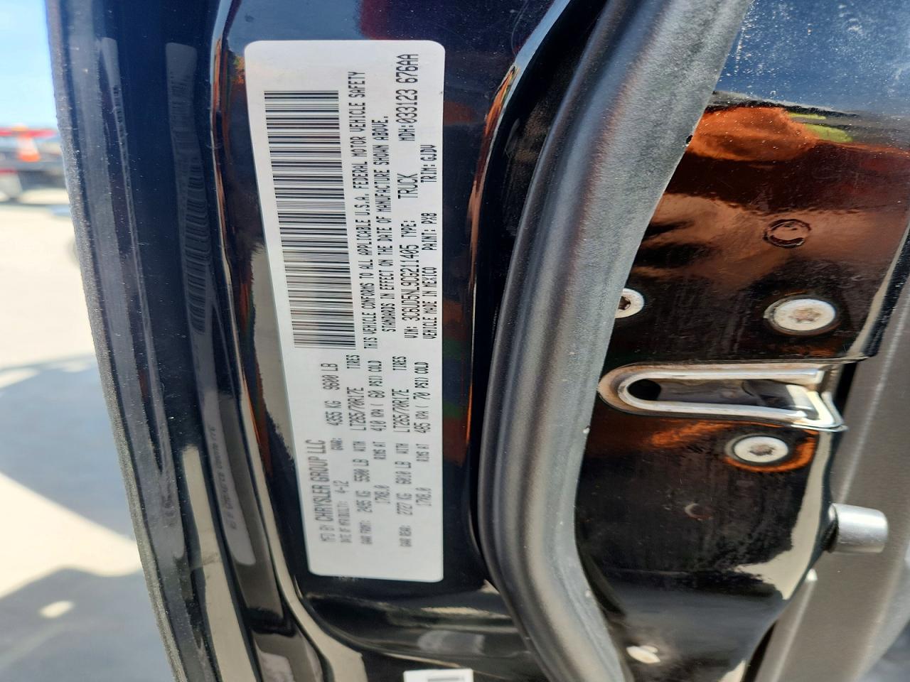 3C6UD5NL9CG211405 · 2012 DODGE RAM 2500 · 12/12