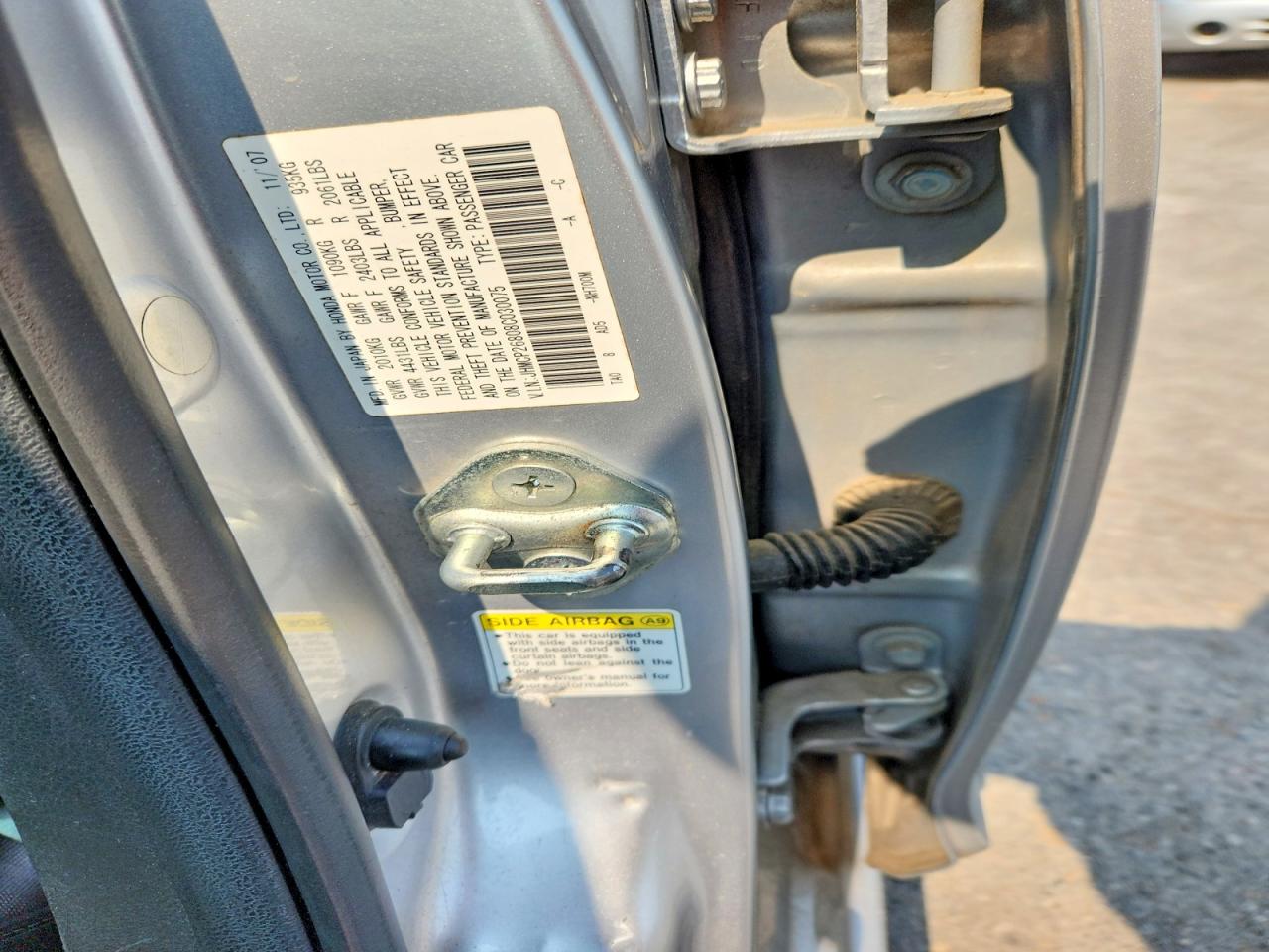 JHMCP26808C030075 · 2008 HONDA ACCORD · 12/12