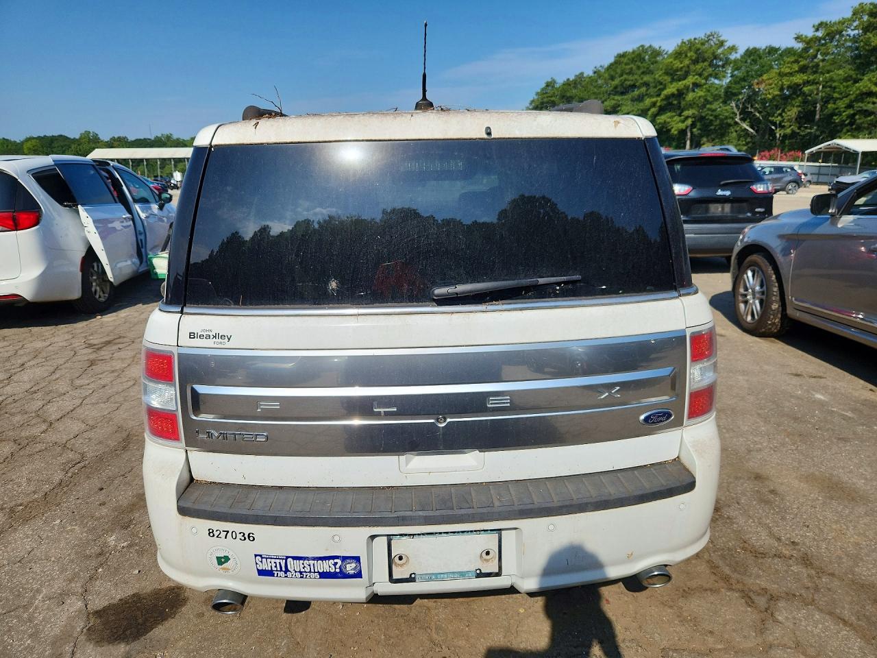 2FMGK5D82GBA02598 · 2016 FORD FLEX · 6/12