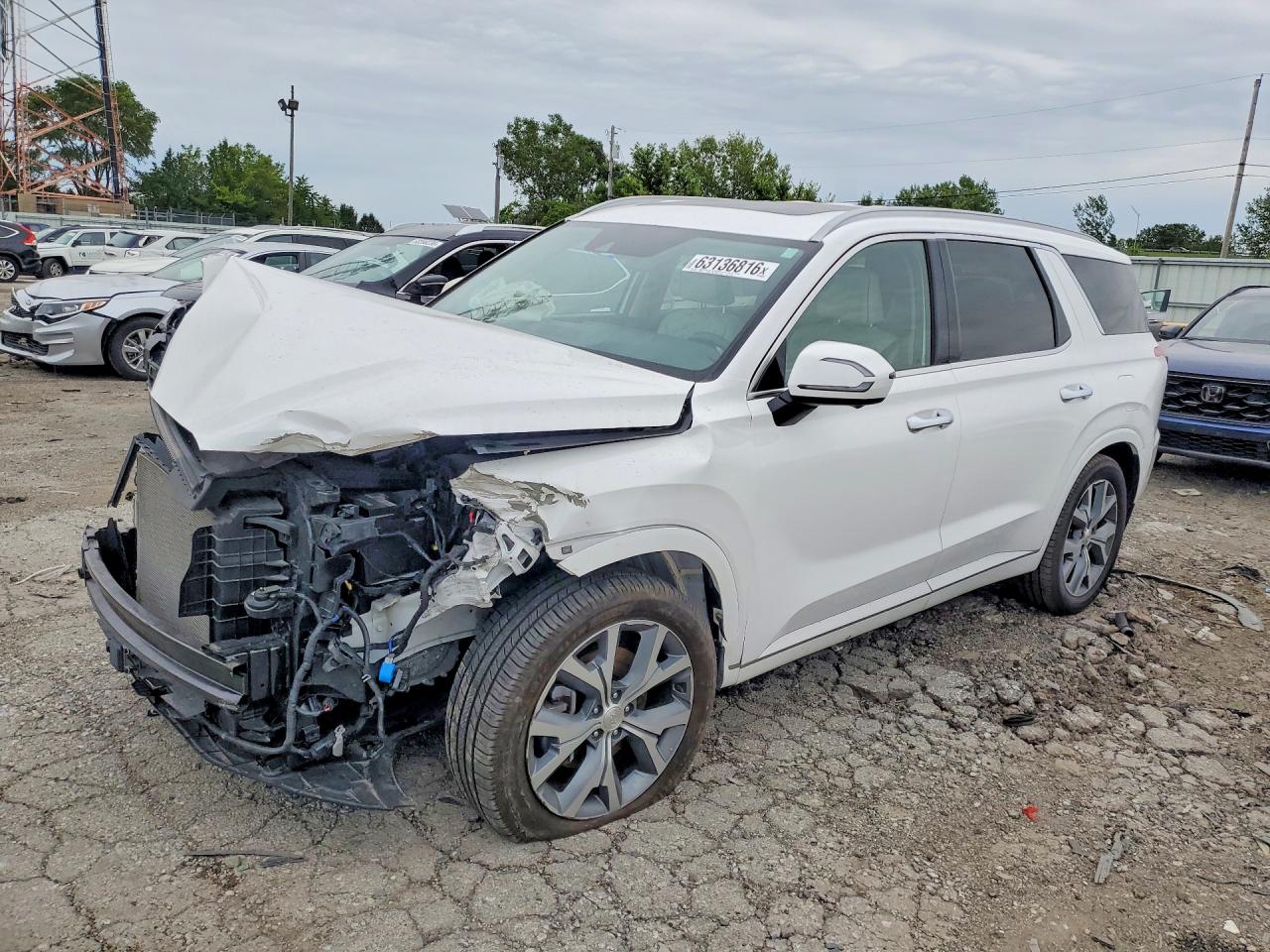 KM8R5DHE2MU217804 · 2021 HYUNDAI PALISADE