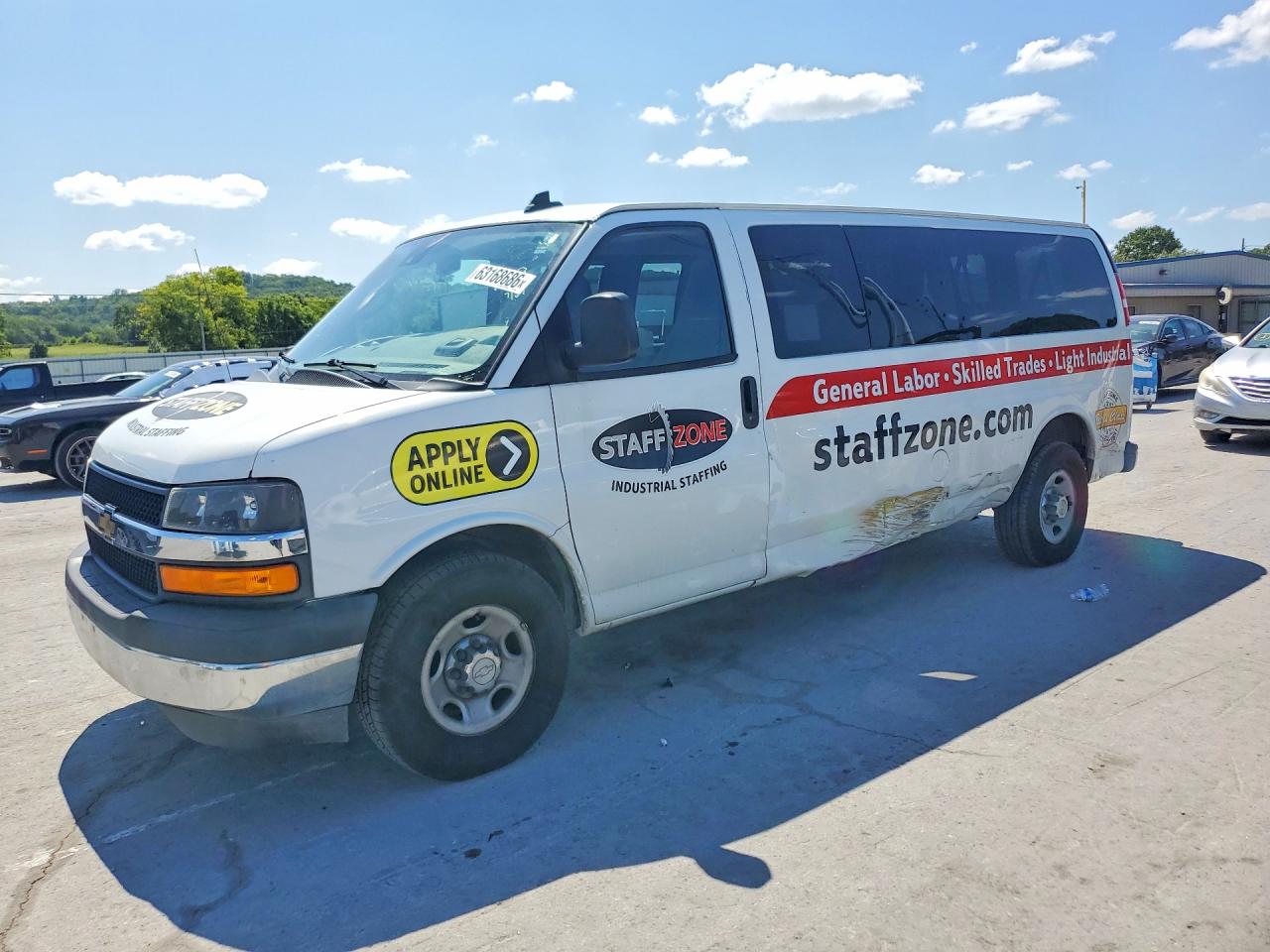 1GAZGPFG2K1196612 · 2019 CHEVROLET EXPRESS G3500
