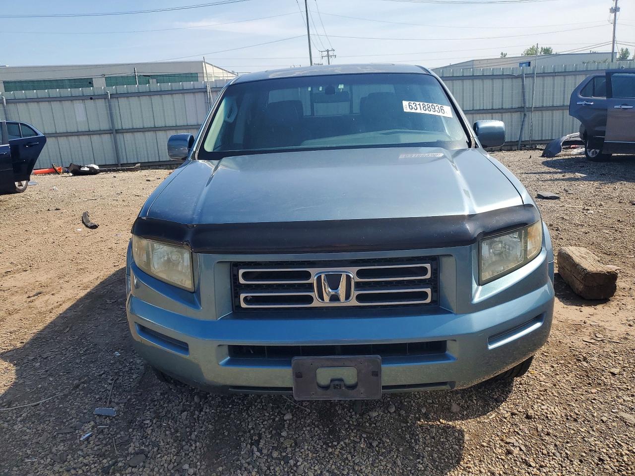 2HJYK16517H512390 · 2007 HONDA RIDGELINE · 5/12