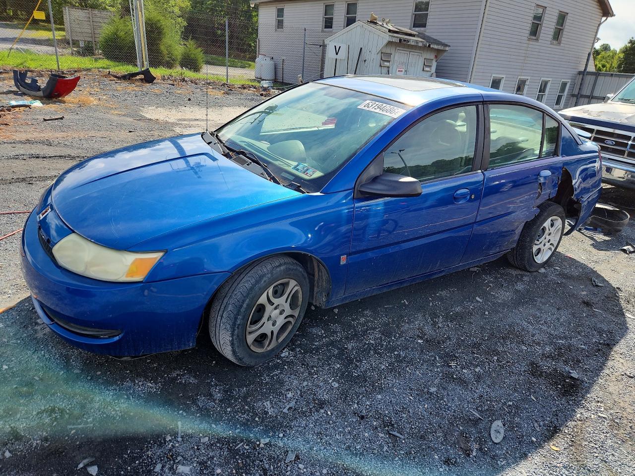 1G8AJ52FX3Z163555 · 2003 SATURN ION