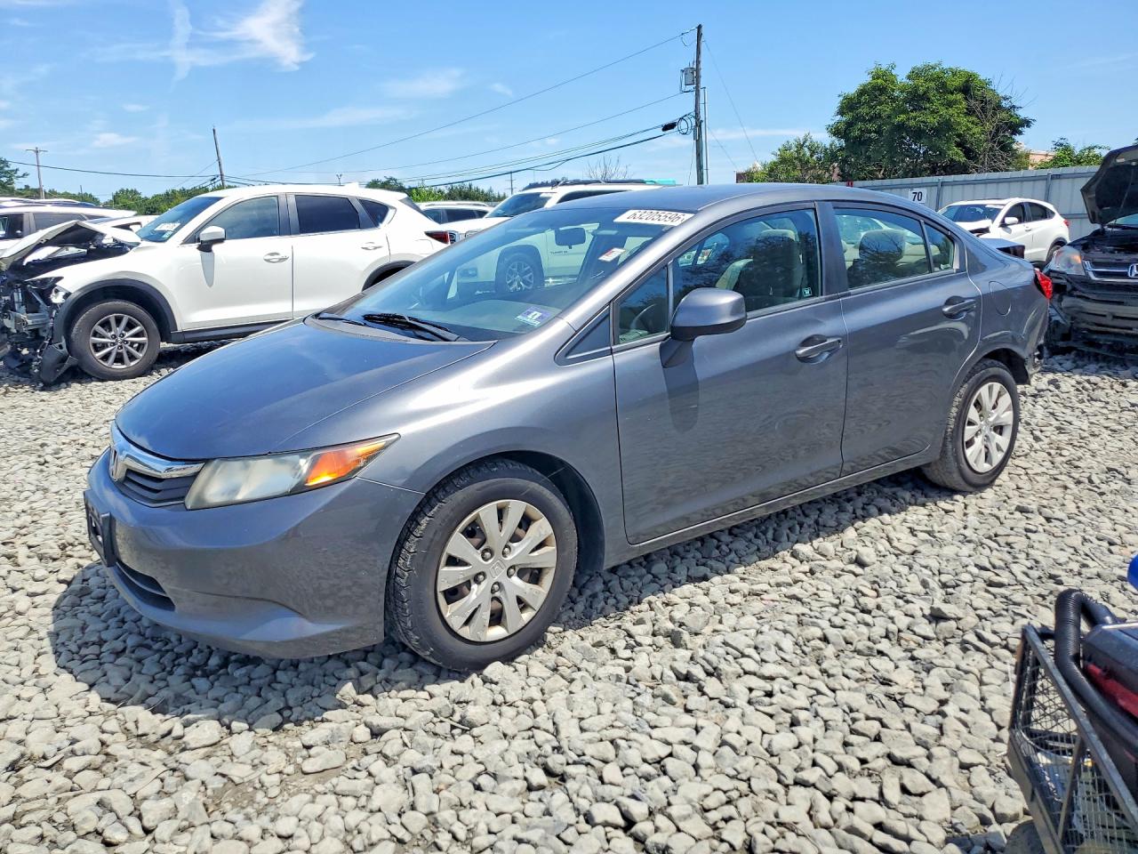 19XFB2F54CE343134 · 2012 HONDA CIVIC