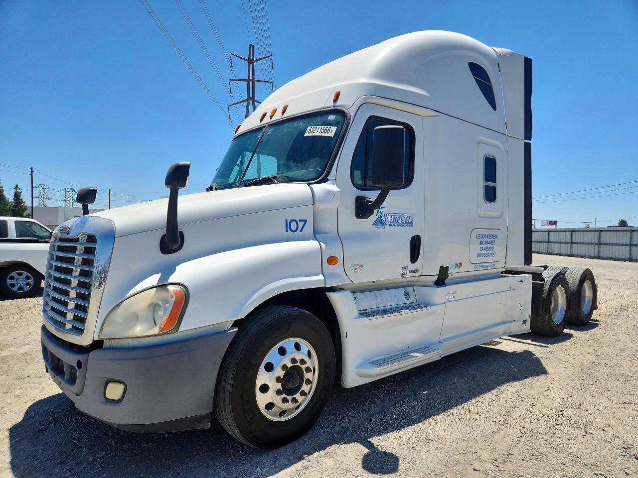 3AKJGLD5XFSGA7727 · 2015 FREIGHTLINER CASCADIA 125