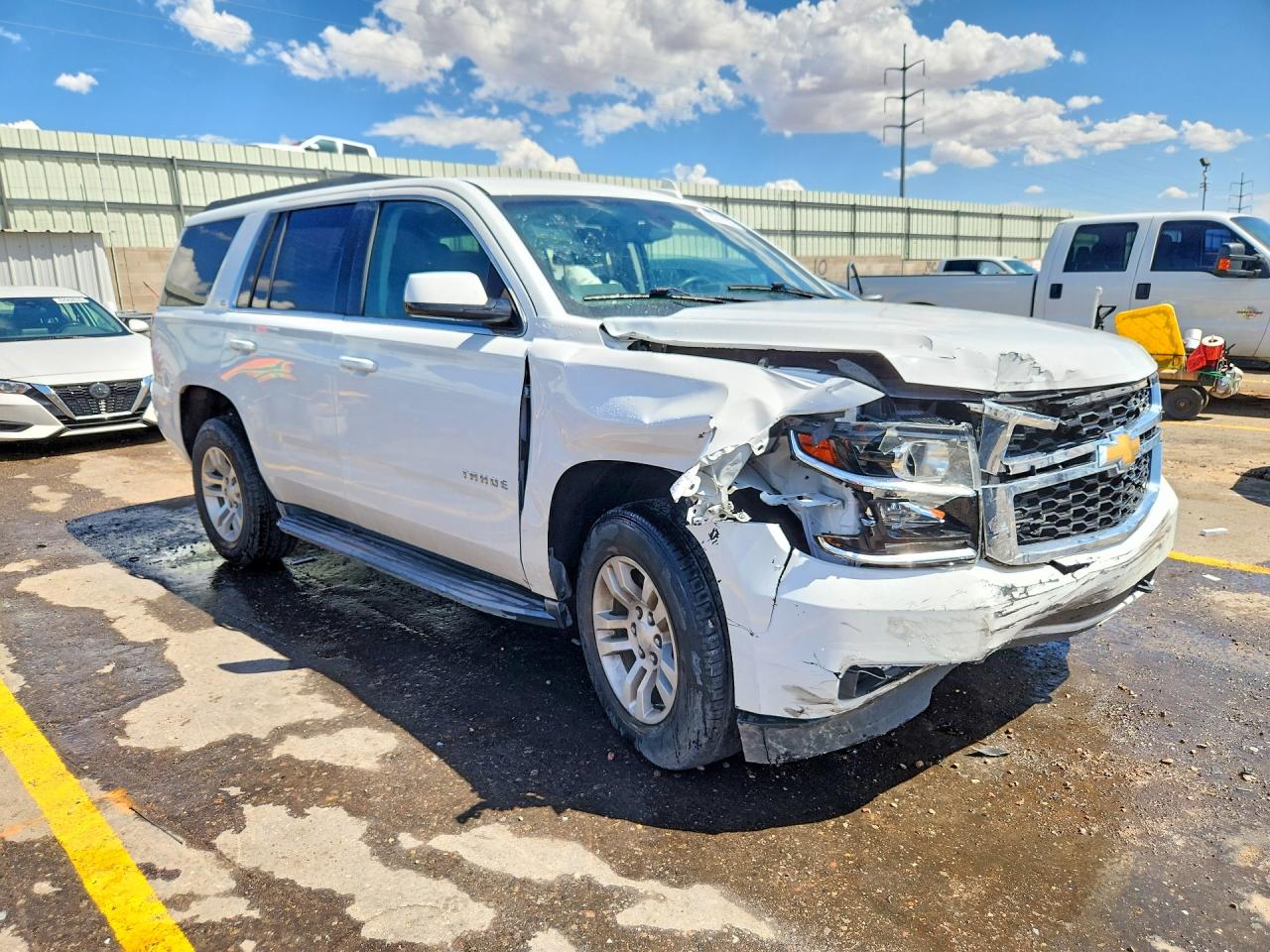 1GNSKAEC0FR673250 · 2015 CHEVROLET TAHOE · 4/12