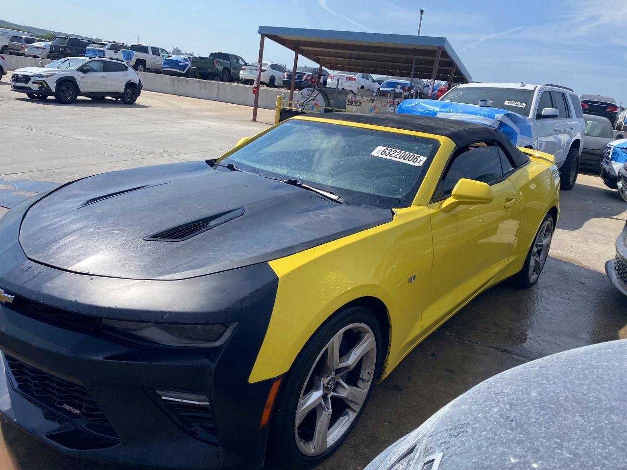 1G1FF3D77G0163619 · 2016 CHEVROLET CAMARO